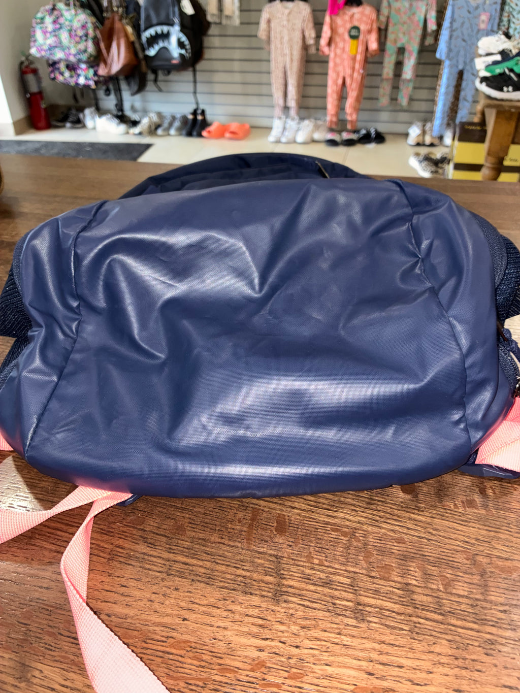 Under Armour Hustle 6.0 Backpack Navy Pink
