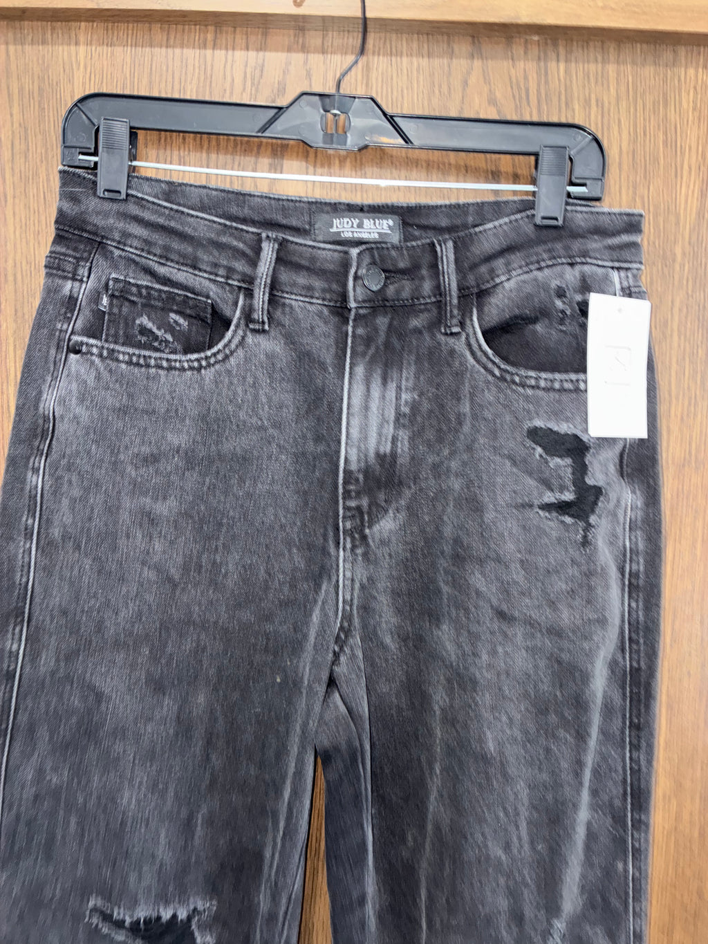 Judy Blue 90’s Straight Black Wash Jeans Size 5/27