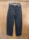 Judy Blue Best Bet Barrel Black Wash Jeans Size 5/27