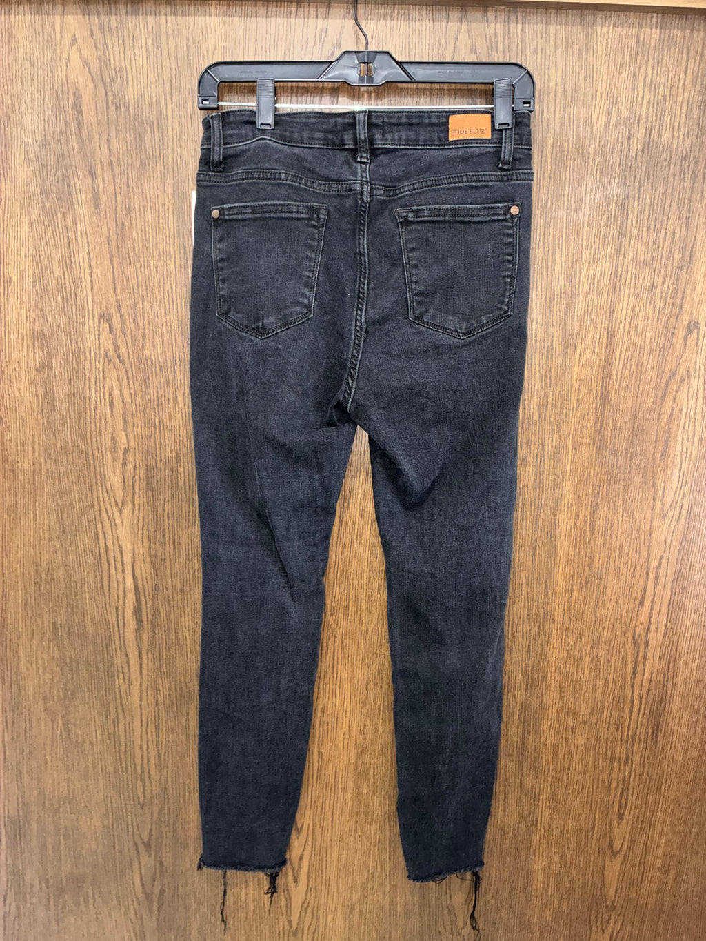 Judy Blue Distressed Skinny Black Wash Jeans Size 7/28