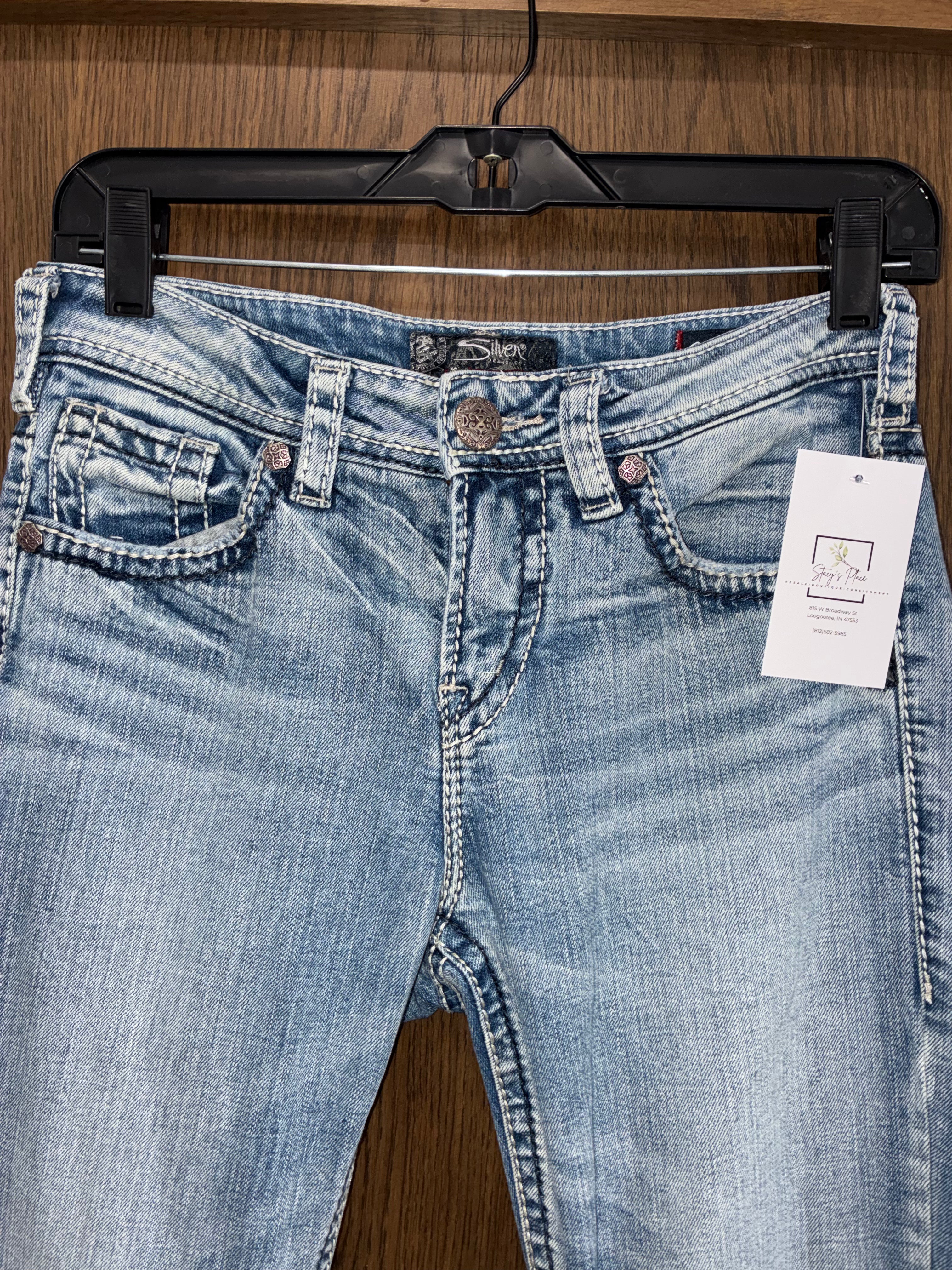 Silver Jeans Women’s Suki Classic Stretch Jeans  28x31
