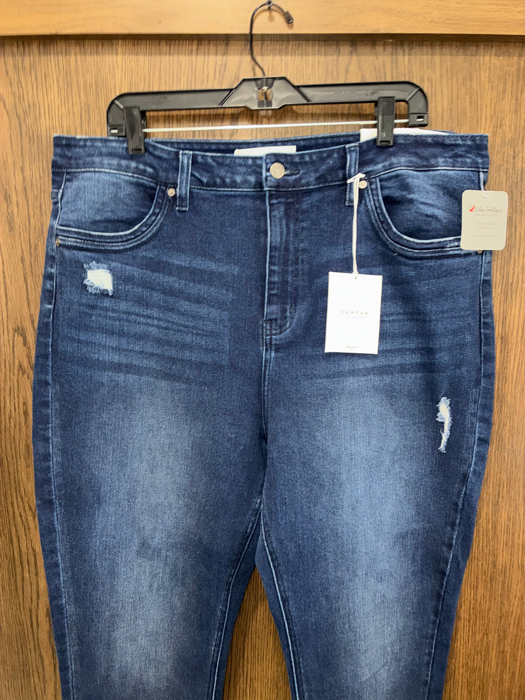 KanCan Women’s High Rise Ankle Skinny Jeans Size 3XL NWT
