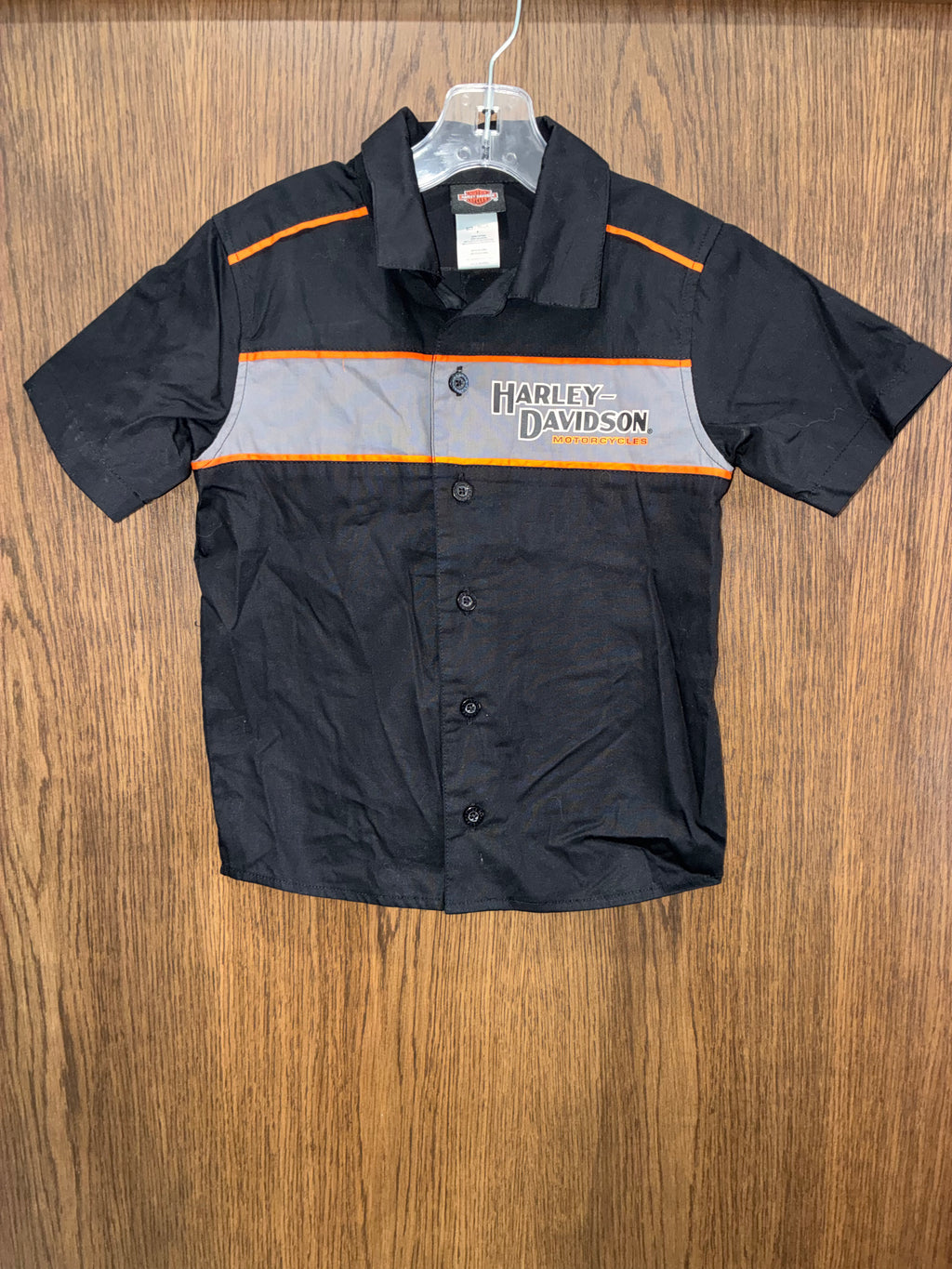 Harley-Davidson Toddler Boys' Button Down Work Shop Toddler Shirt size 4