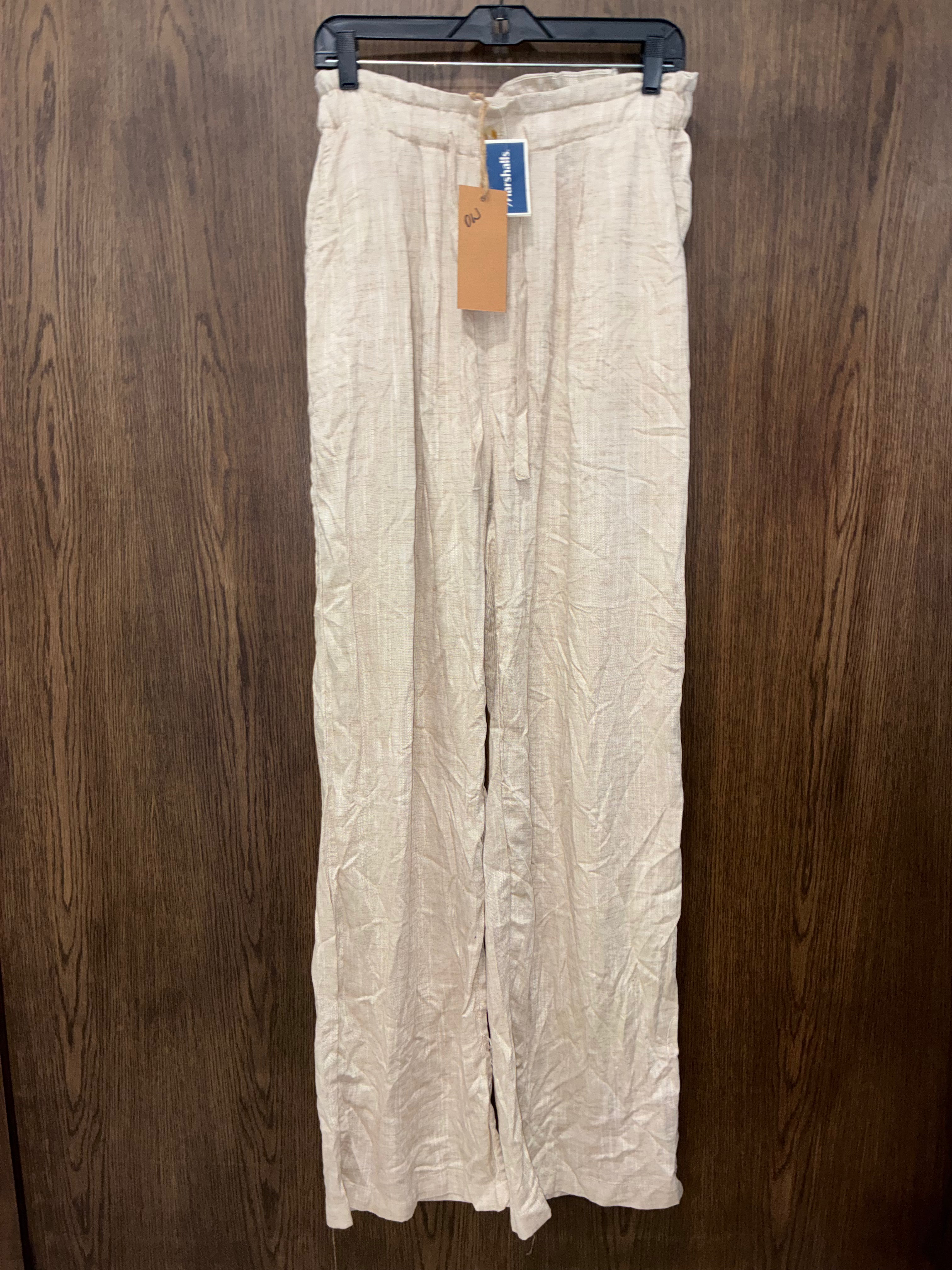 Thread Supply Linen Wide Leg Pants Size Large NWT