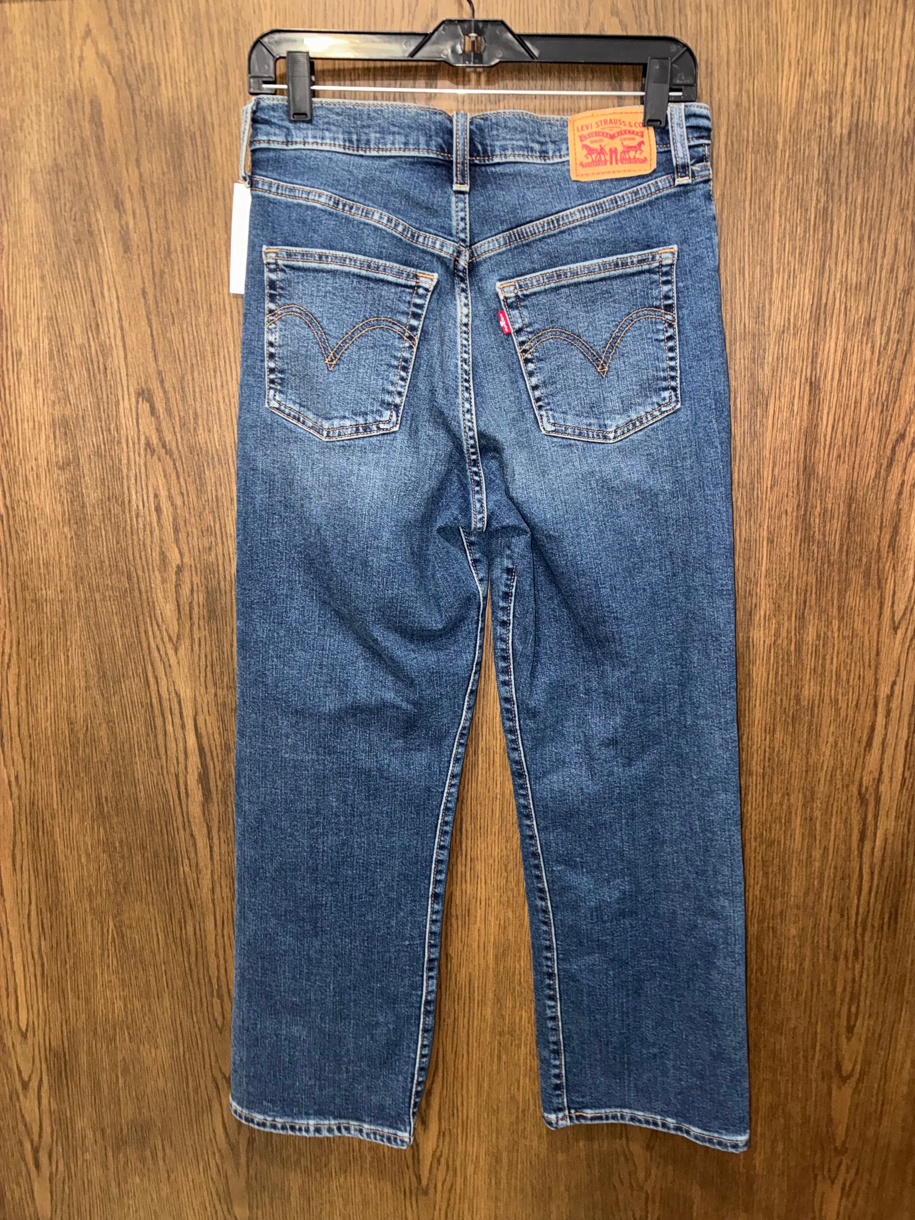 Levi’s Women’s 501 Buttonfly Ribcage Wide Leg Ankle Jeans Size 8
