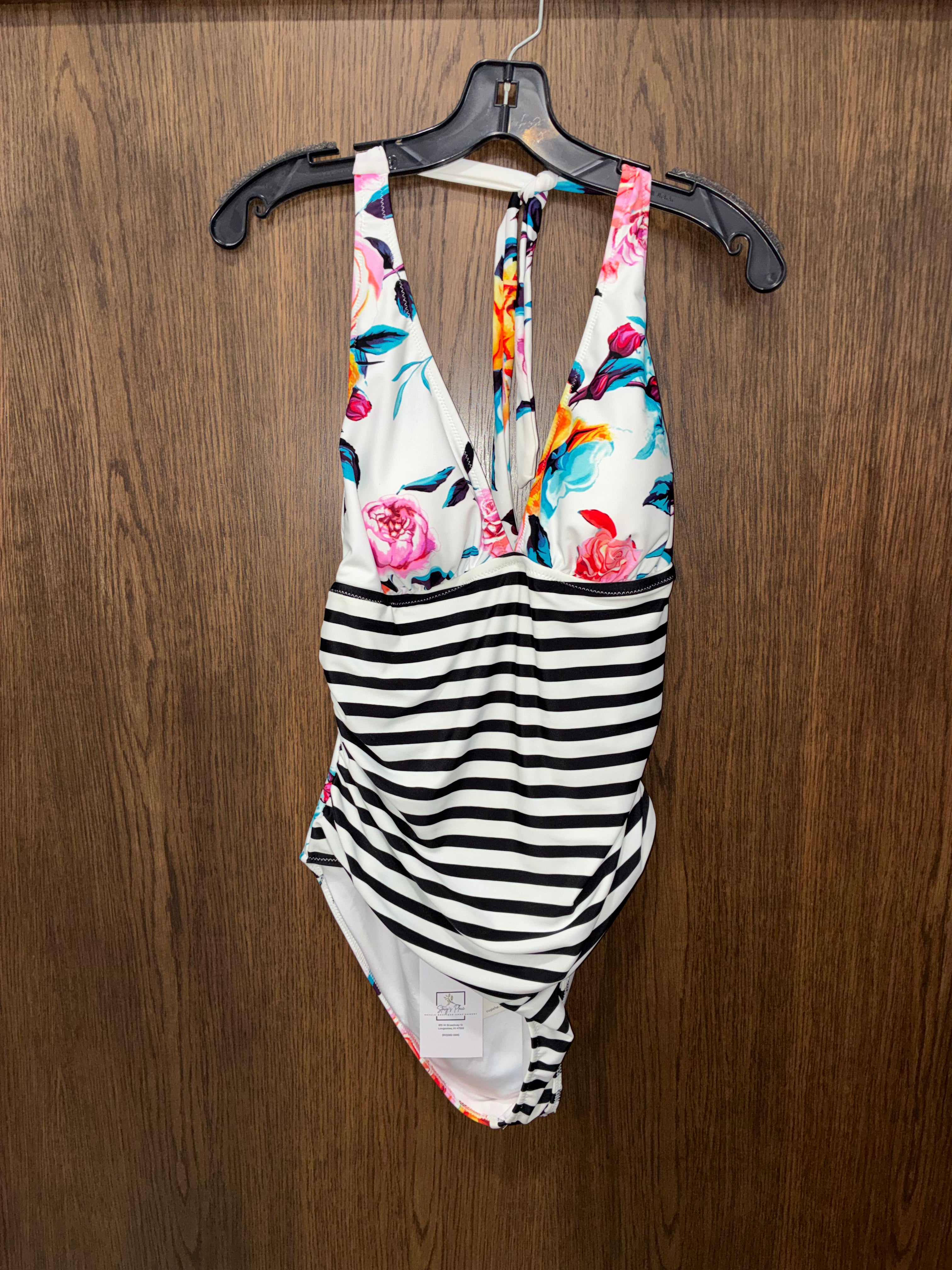 Cupshe Women’s One Piece Floral Swimsuit Size XL NWT