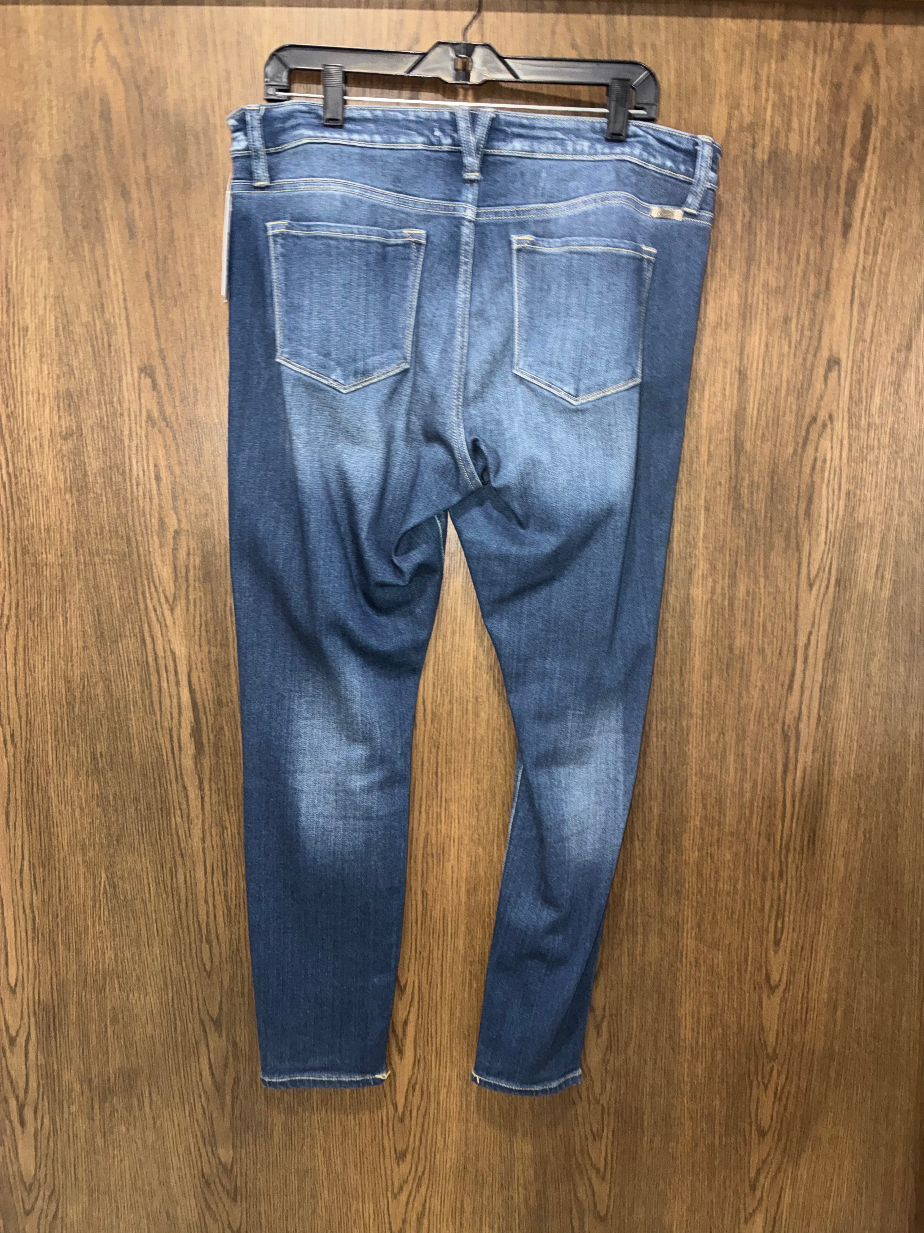 KanCan Women’s Buttonfly Distressed High Waist Jeans Size 15/31