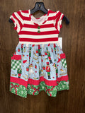 Tabitha Twinkle Girls NIGHT AT THE BALLET NUTCRACKER CASSIE DRESS Size 5/6