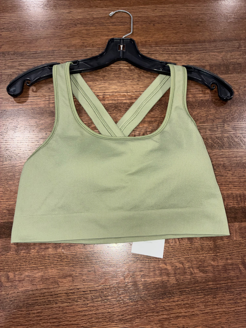 Athleta Padded Ribbed Sports Bra Size Medium