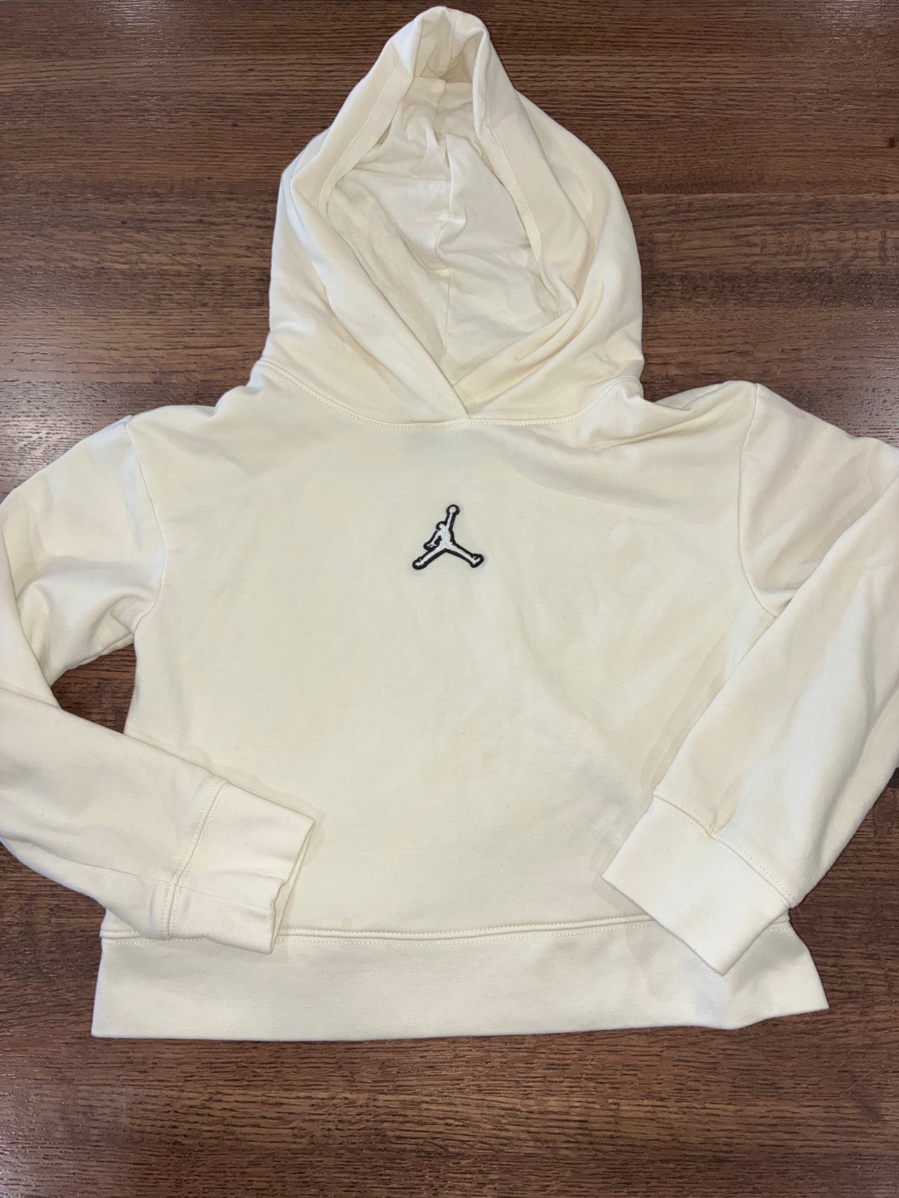 Jordan Girls Slightly Cropped Hoodie YSM 7/8 Like New