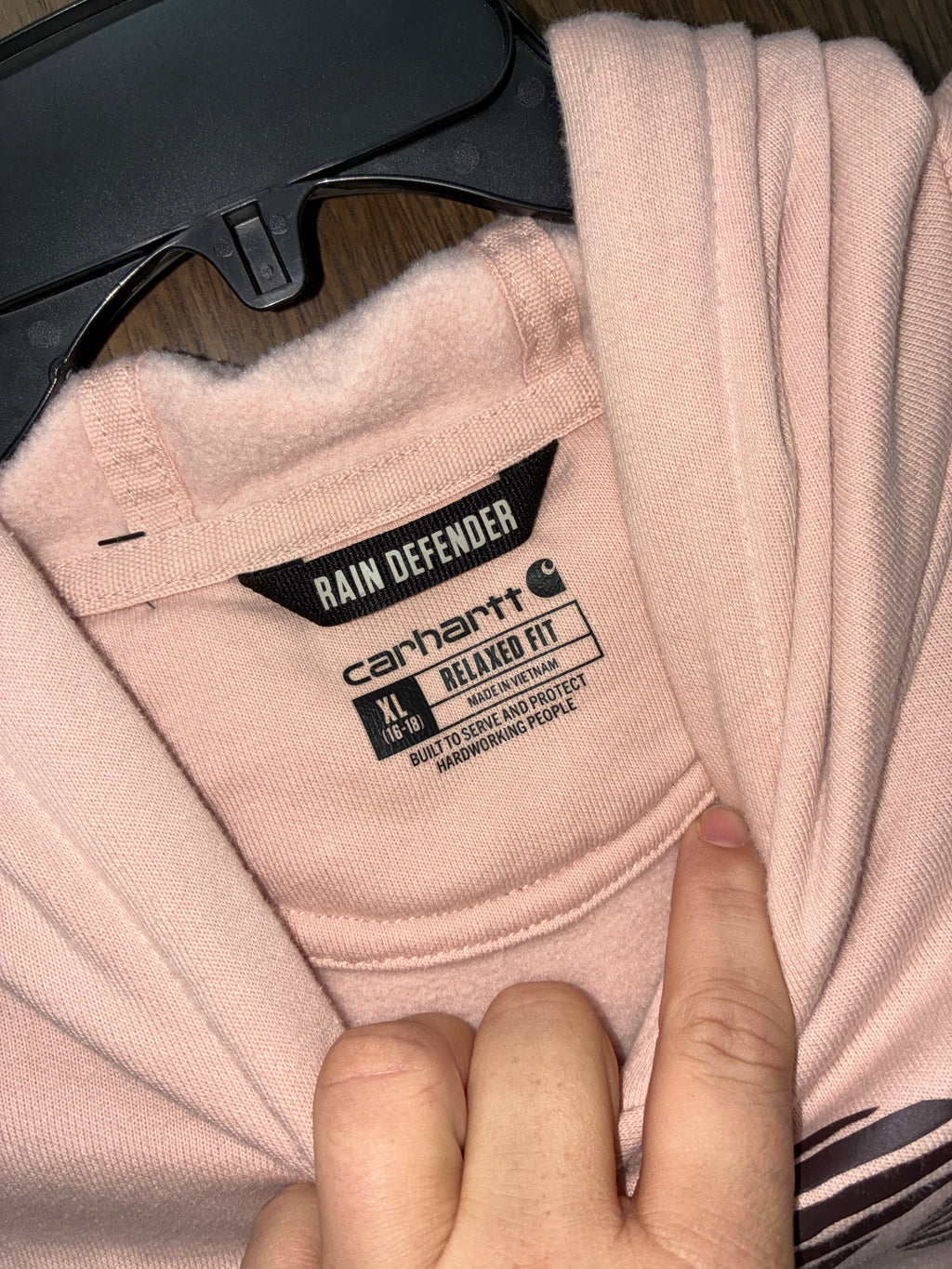 Carhartt Women’s Rain Defender Relaxed Fit  Hoodie Size XL