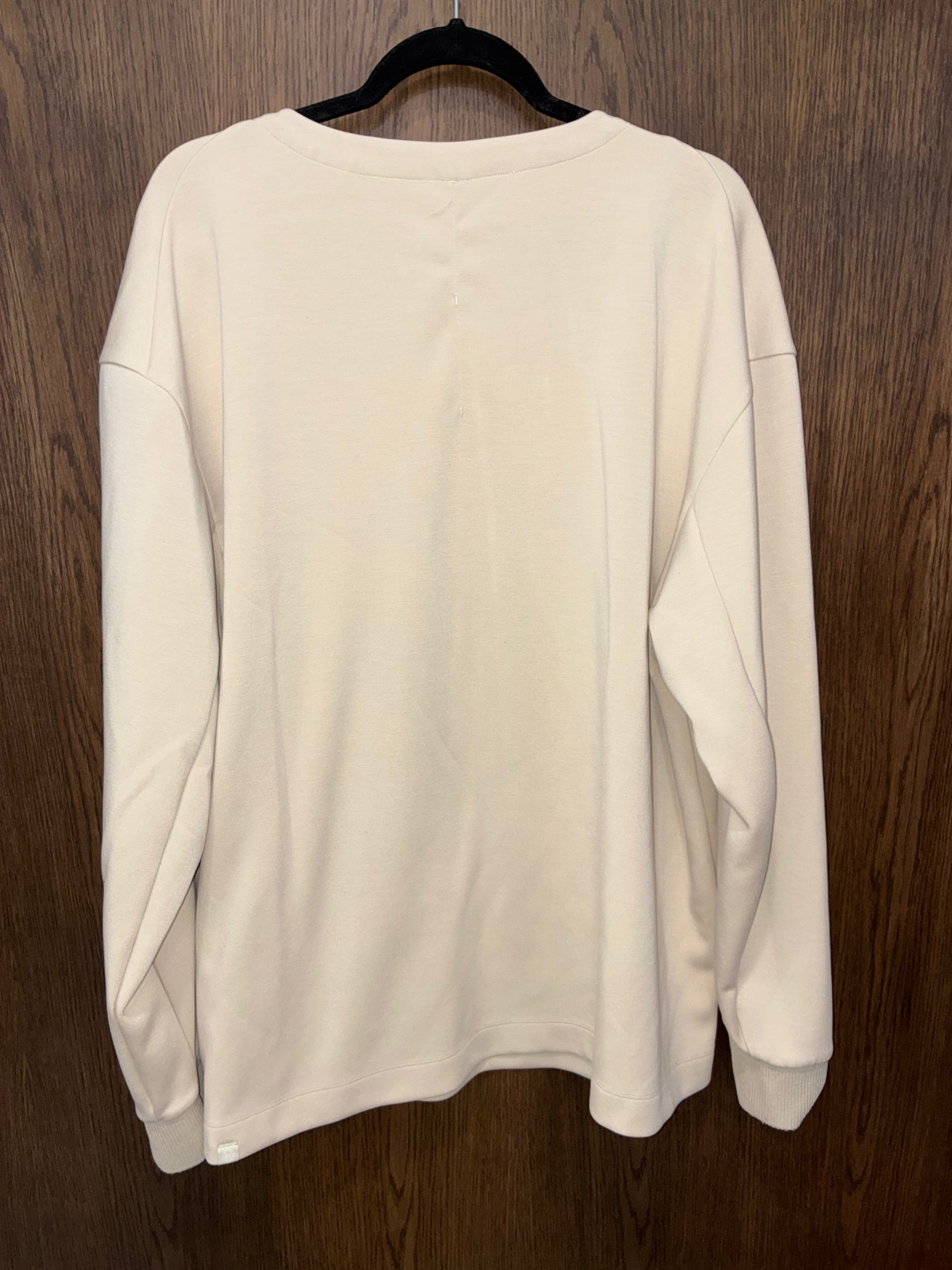 Lululemon Mens Softstreme Oversized-Fit Long-Sleeve Henley Pullover Size XL