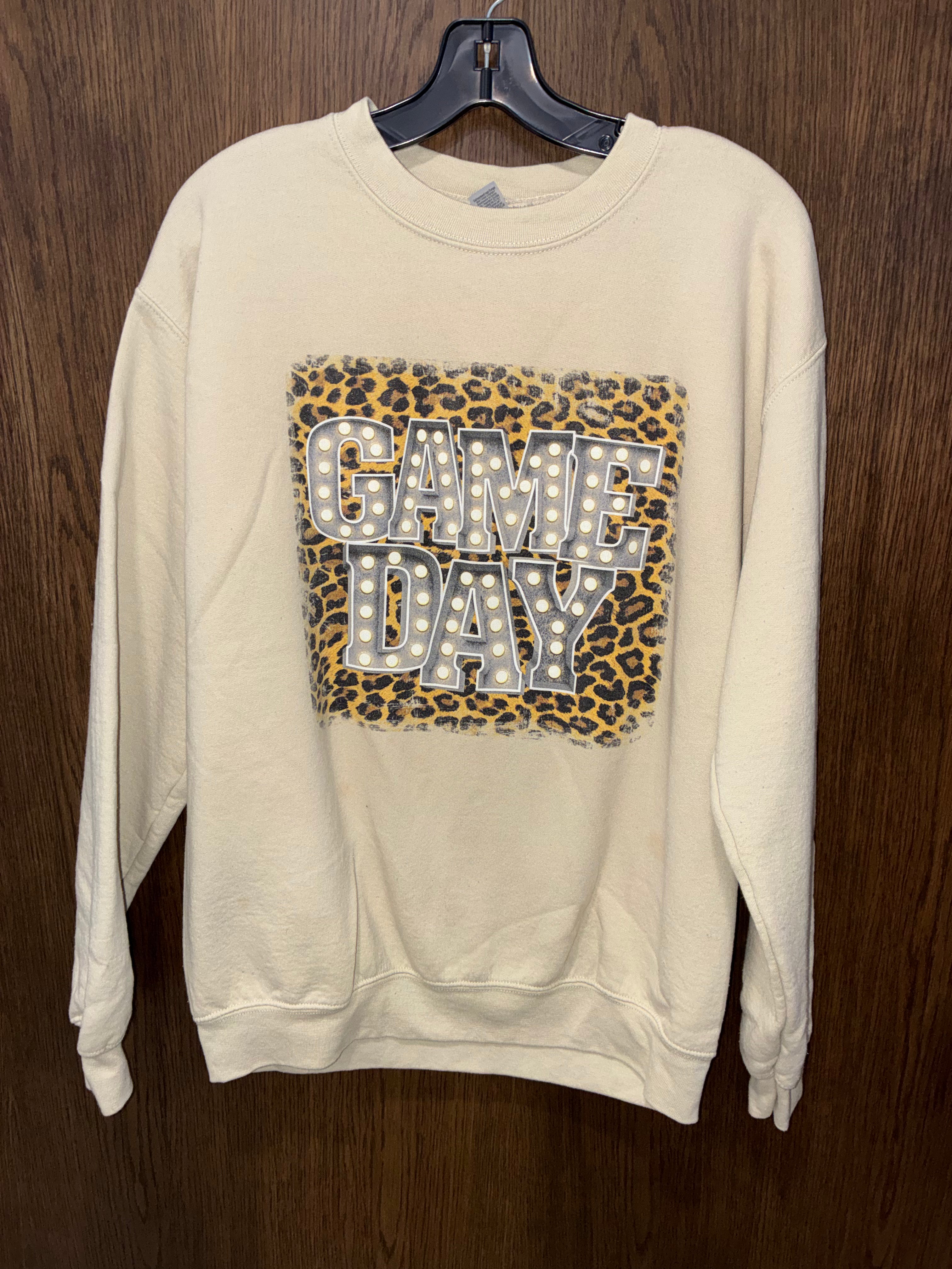 Game Day Women’s Crew Sweatshirt Size Medium