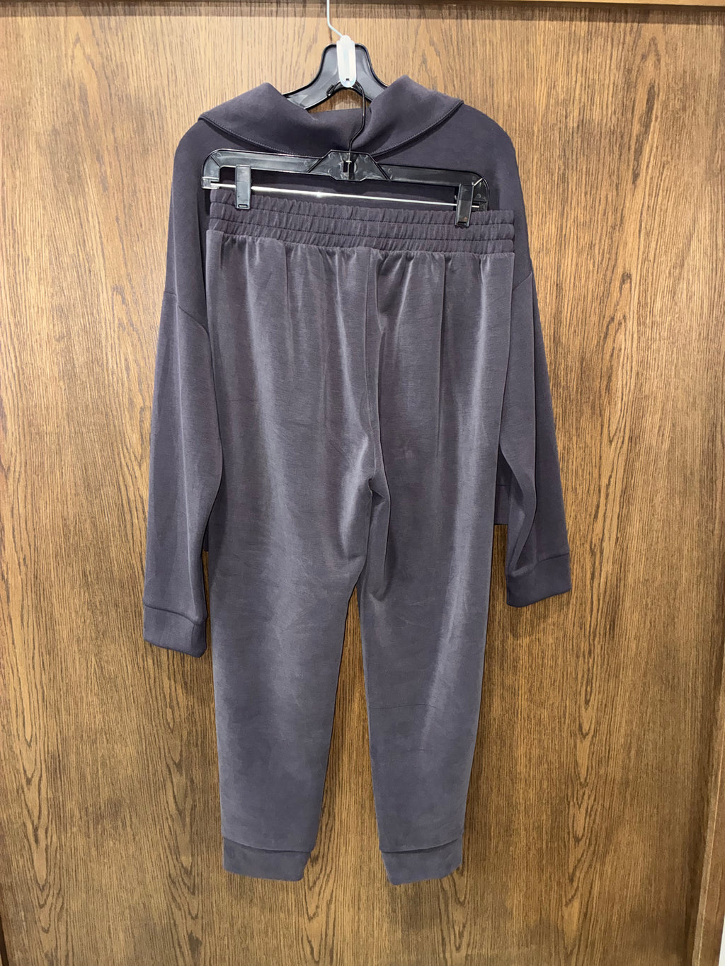 Avia Women's Quarter-Zip ScubaKnit Pullover & Joggers Large