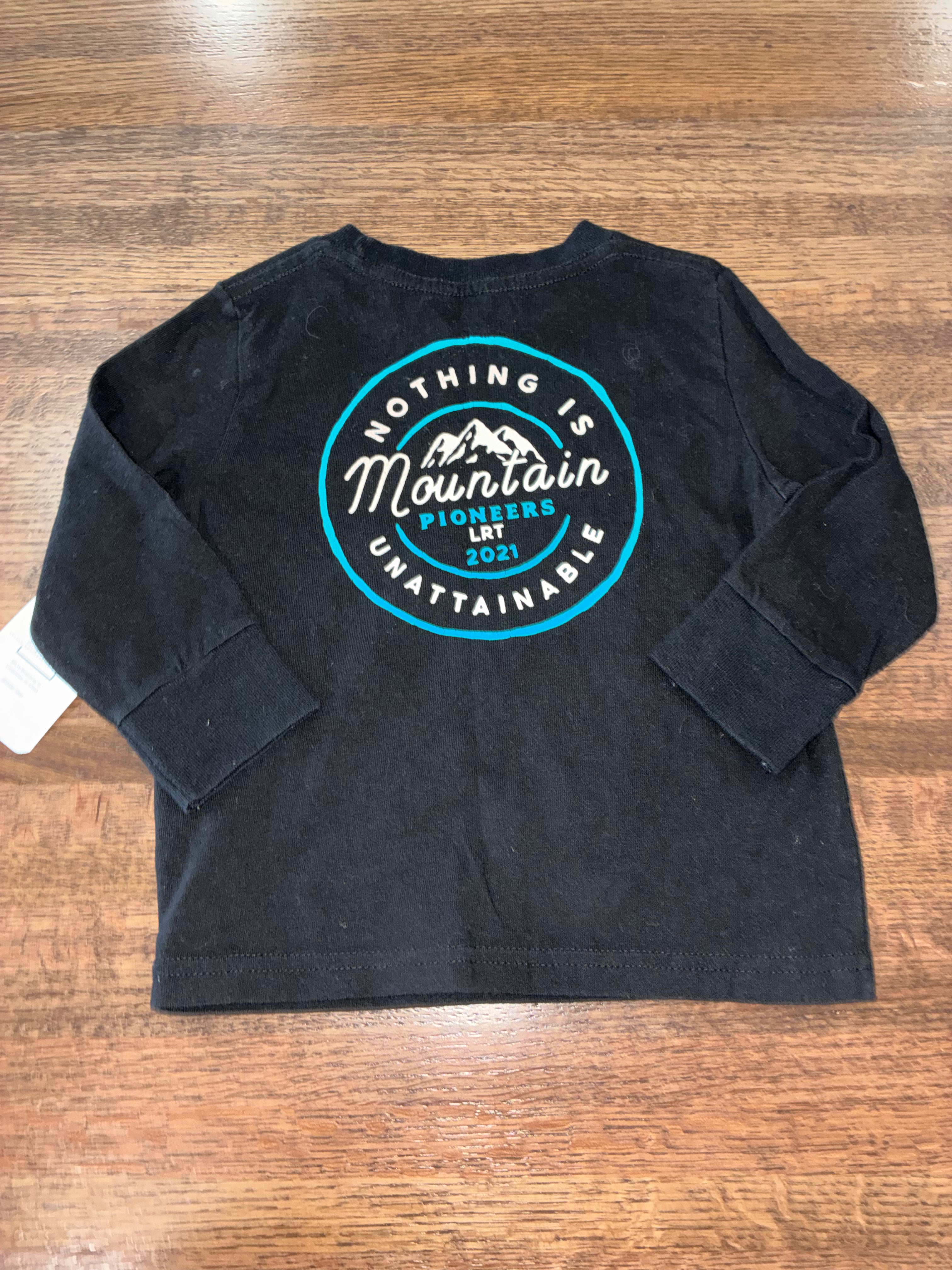 Stay Swell Nothing is Unattainable Long Sleeve Tee T-Shirt Size 2T 3T
