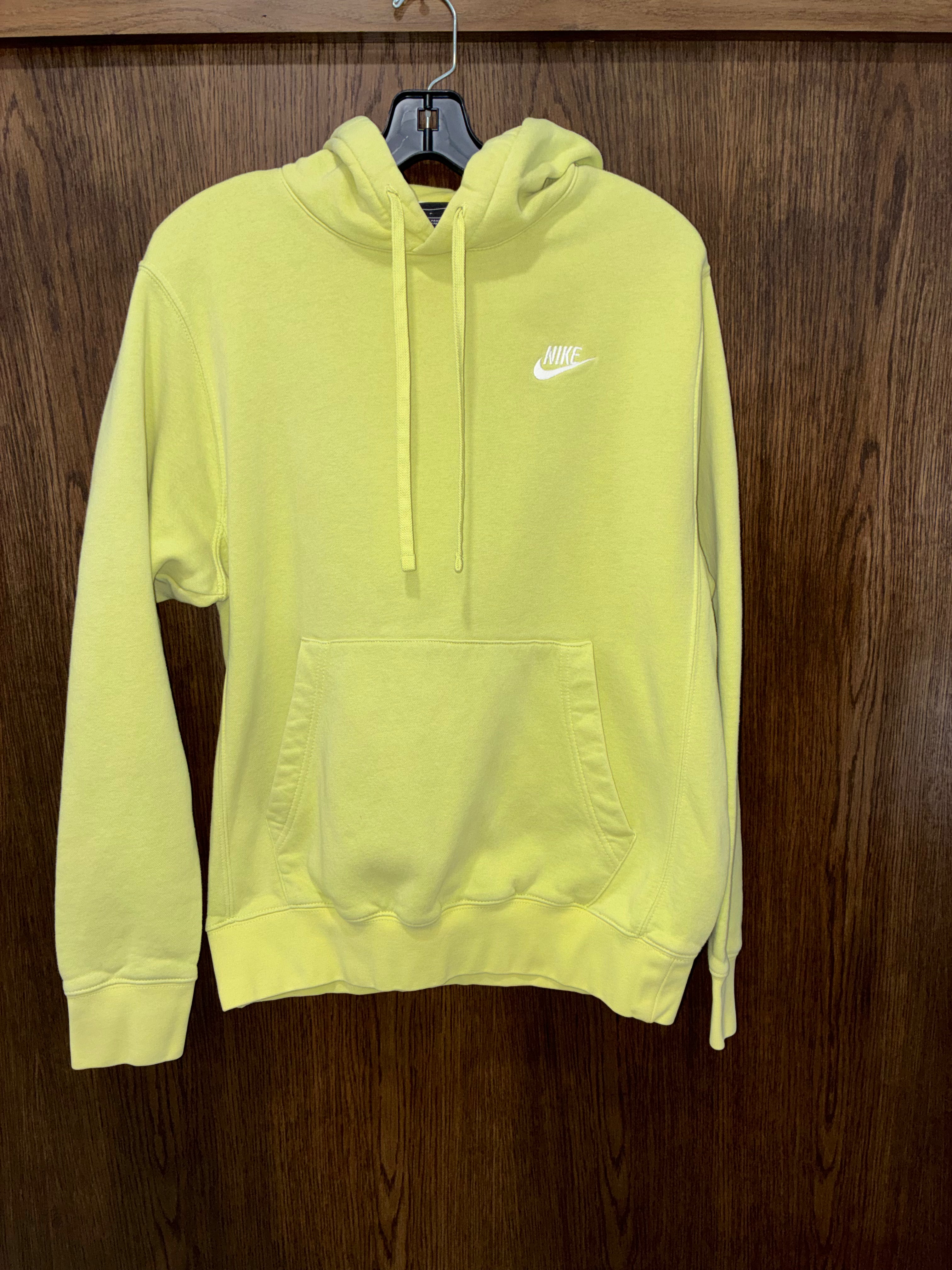 Nike Women's Green Club Fleece Pullover Hoodie Size Small EUC