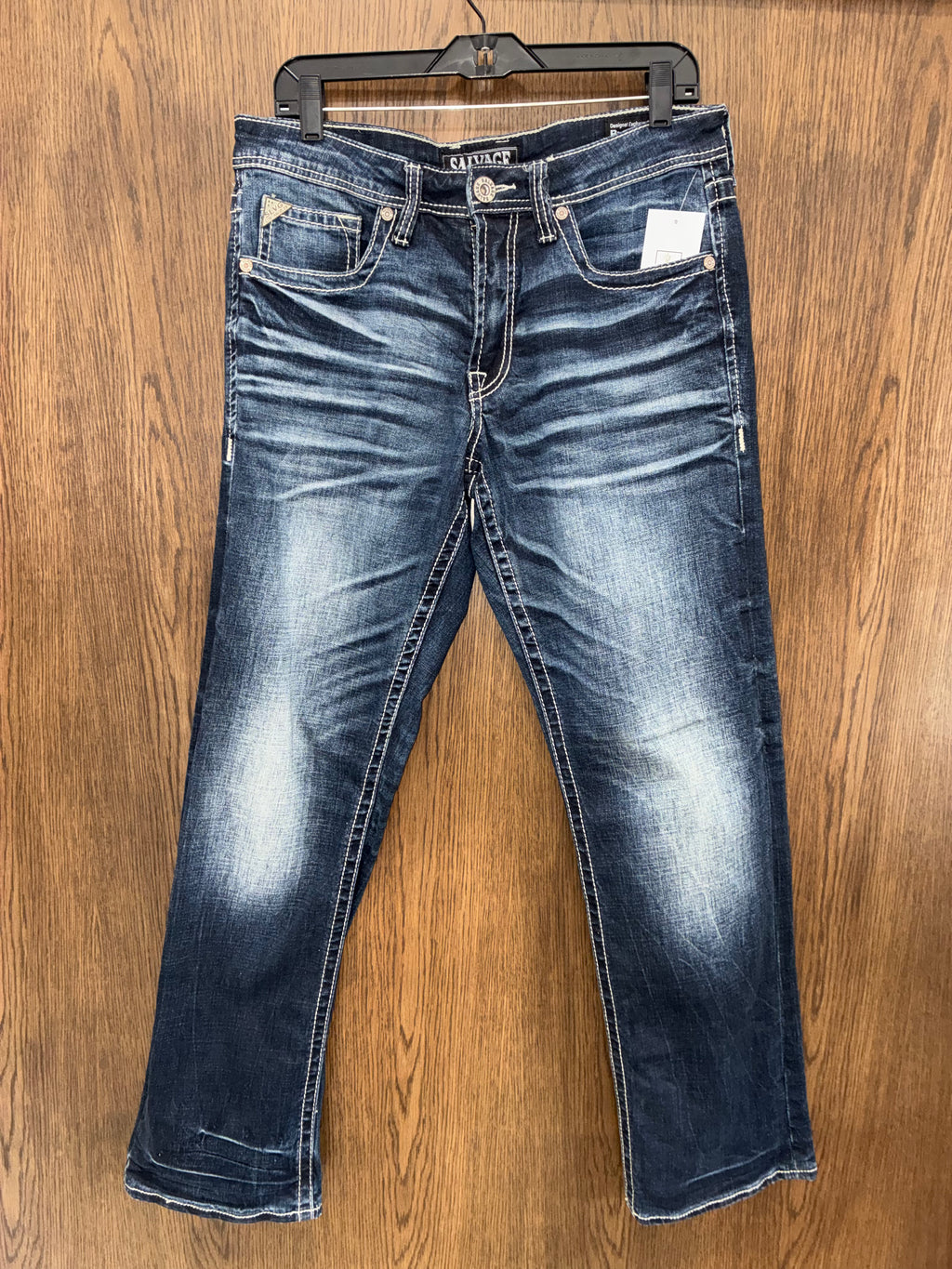 Buckle Salvage Anarchy Straight Jeans 31 Regular New Condition