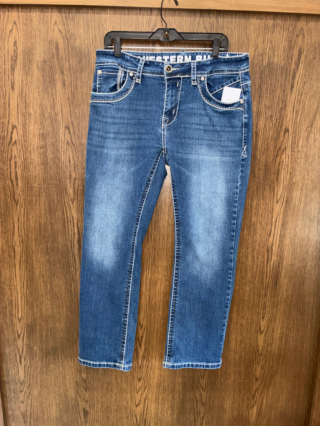 Western Bull Men’s Straight Jeans 34x30