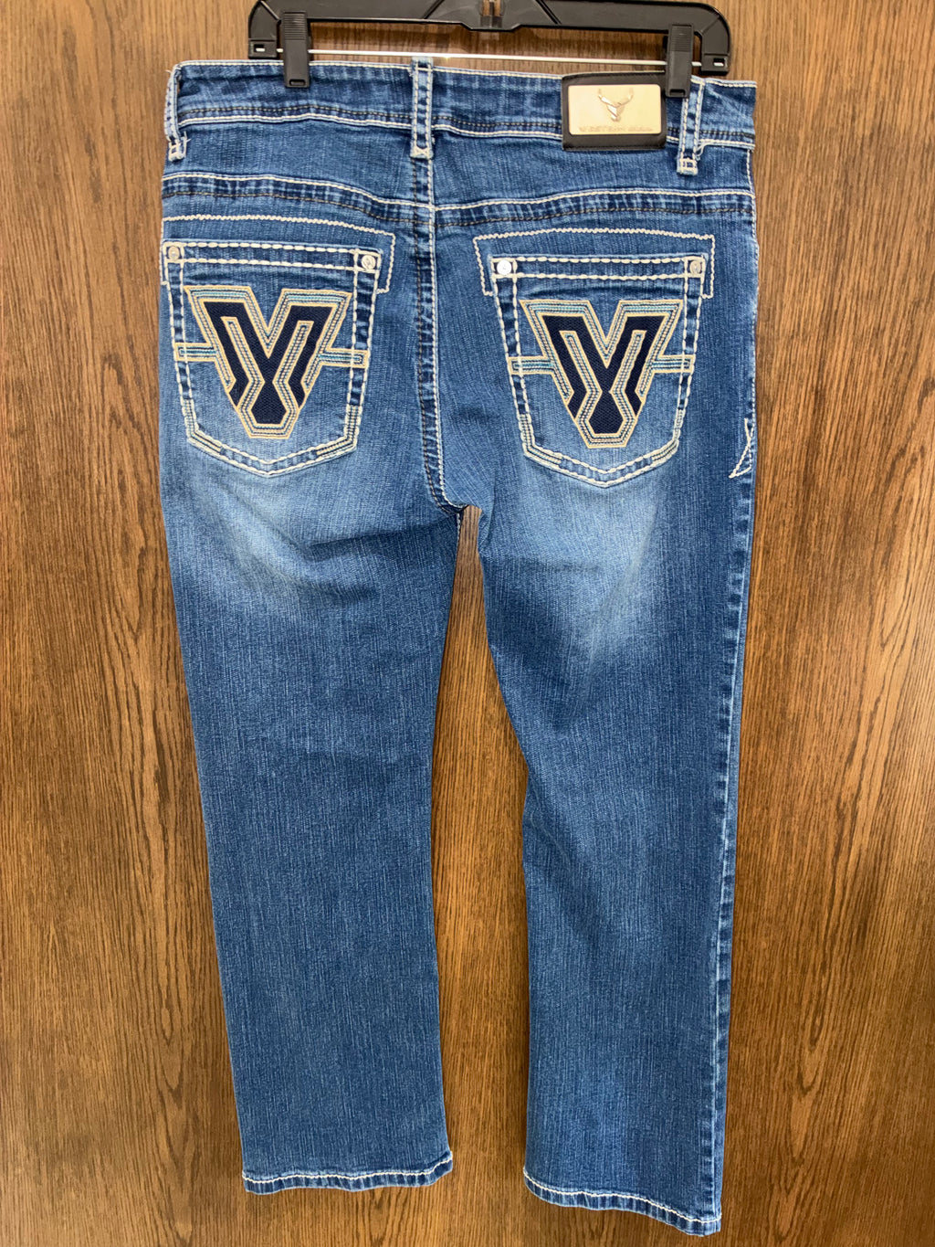 Western Bull Men’s Straight Jeans 34x30