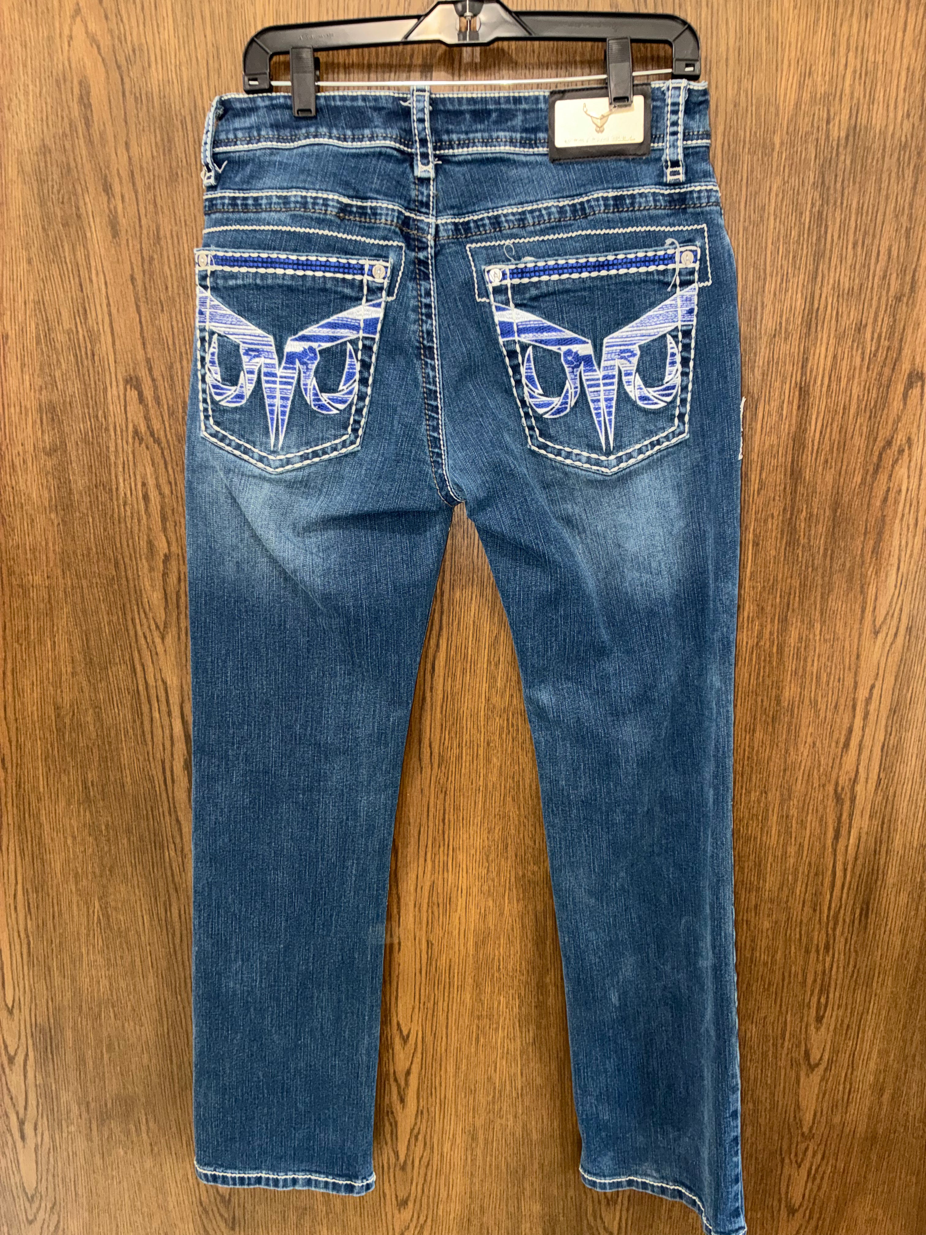 Western Bull Men’s Straight Jeans 32x32
