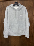Nike Women’s Gray Club Fleece Hoodie Size Large