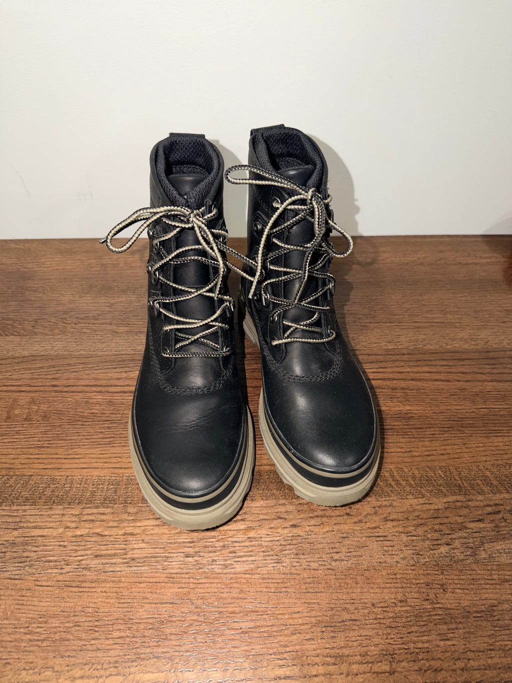 Sorel Women's Lennox Street NL4419-010 Black Waterproof Ankle Snow Boots Sz 7.5 New