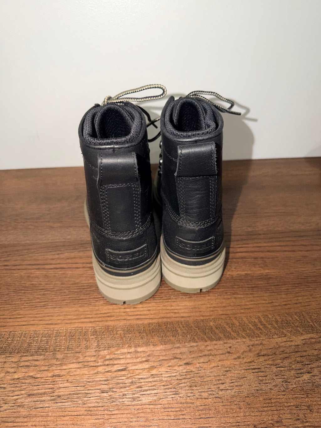 Sorel Women's Lennox Street NL4419-010 Black Waterproof Ankle Snow Boots Sz 7.5 New