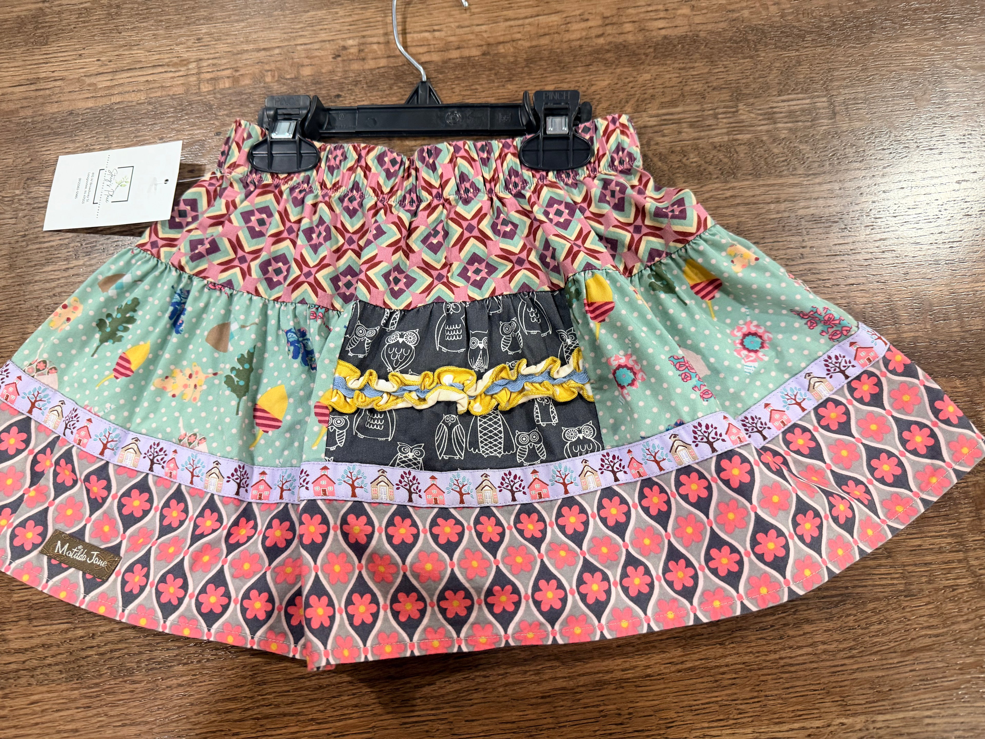 Matilda Jane "Once Upon a Time" Croquet Skirt Size 4
