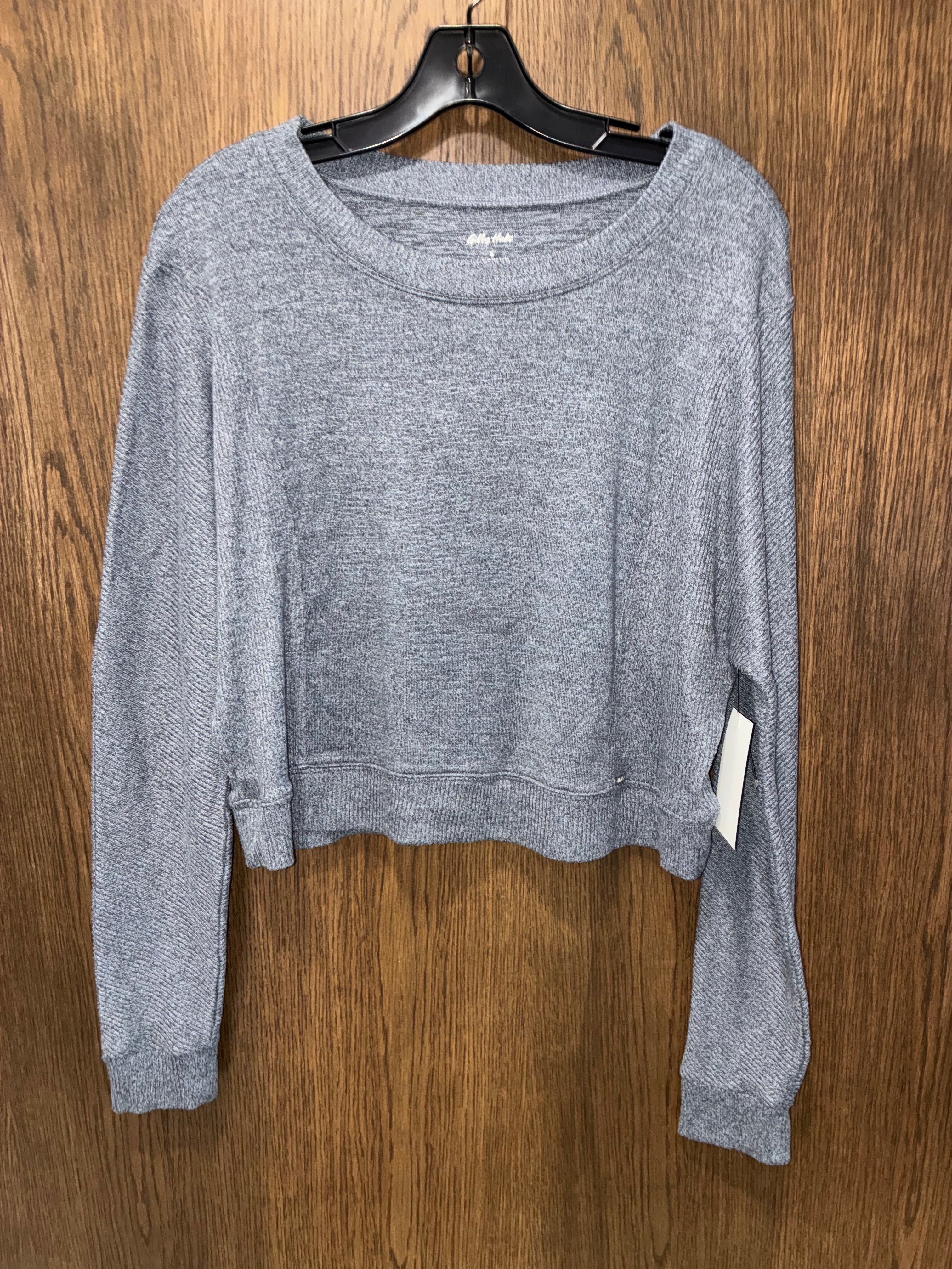 Gilly Hicks Long Sleeve Waffle Knit Top Size Small