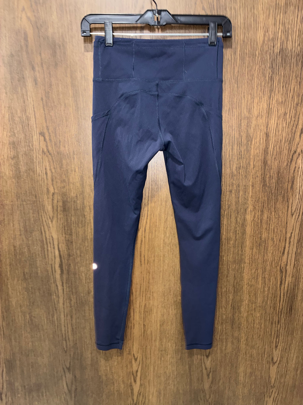 Lululemon Tight Stuff Tight II 25” Leggings Midnight Navy Reflective Pockets Size 6
