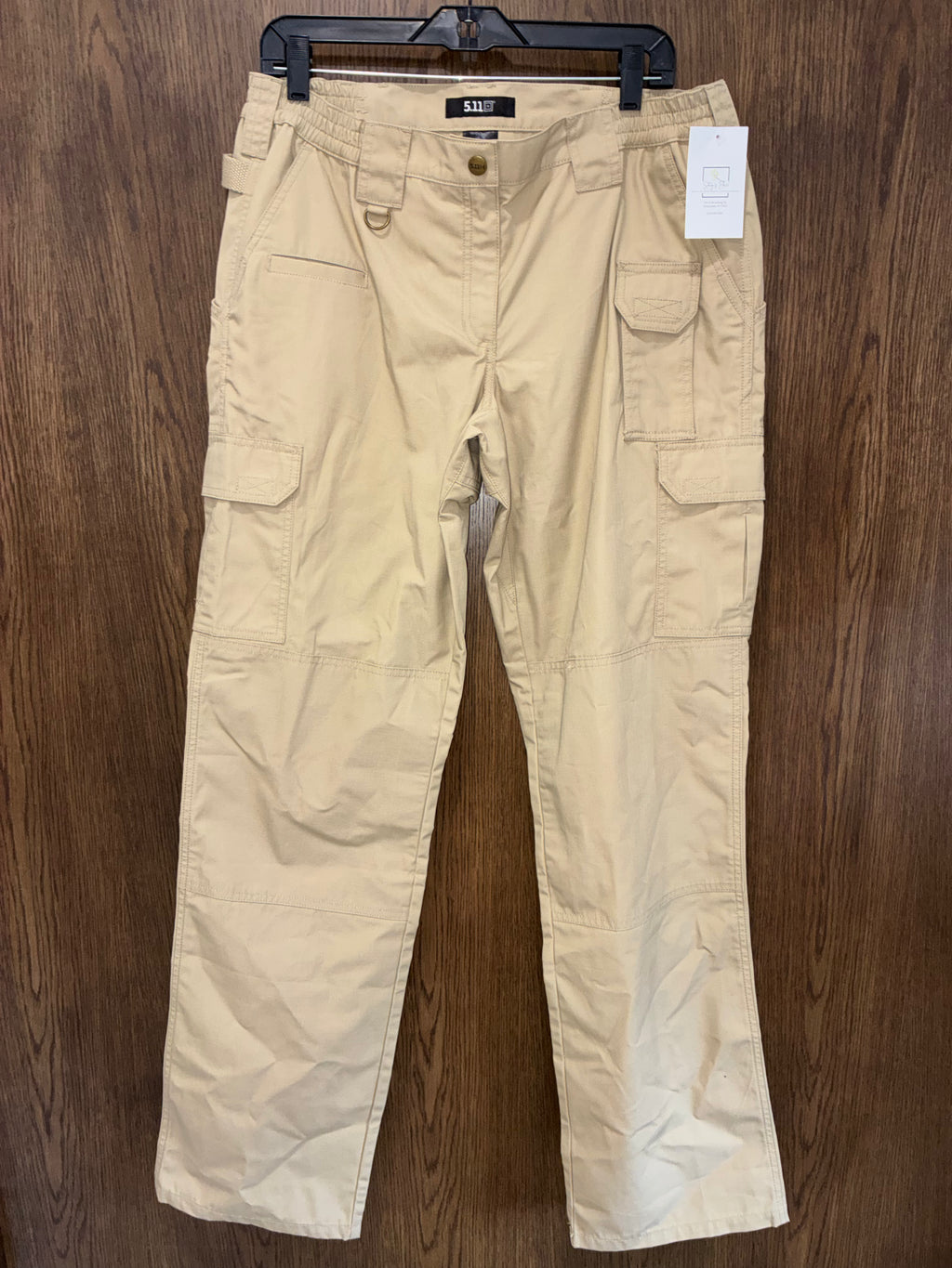 5.11 Tactical Women’s Cargo Pants Size 14 Long Khaki Tan Ripstop