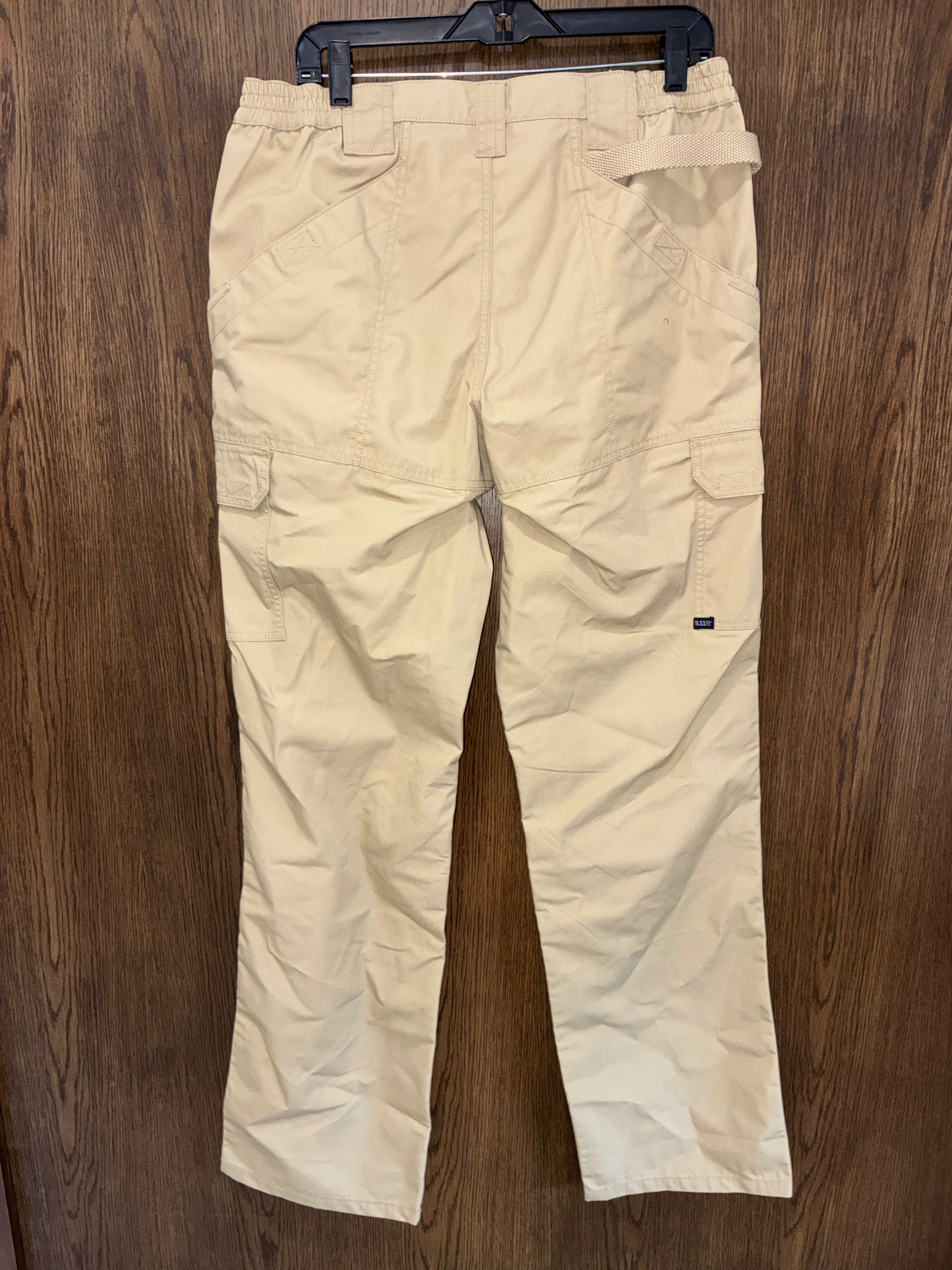 5.11 Tactical Women’s Cargo Pants Size 14 Long Khaki Tan Ripstop