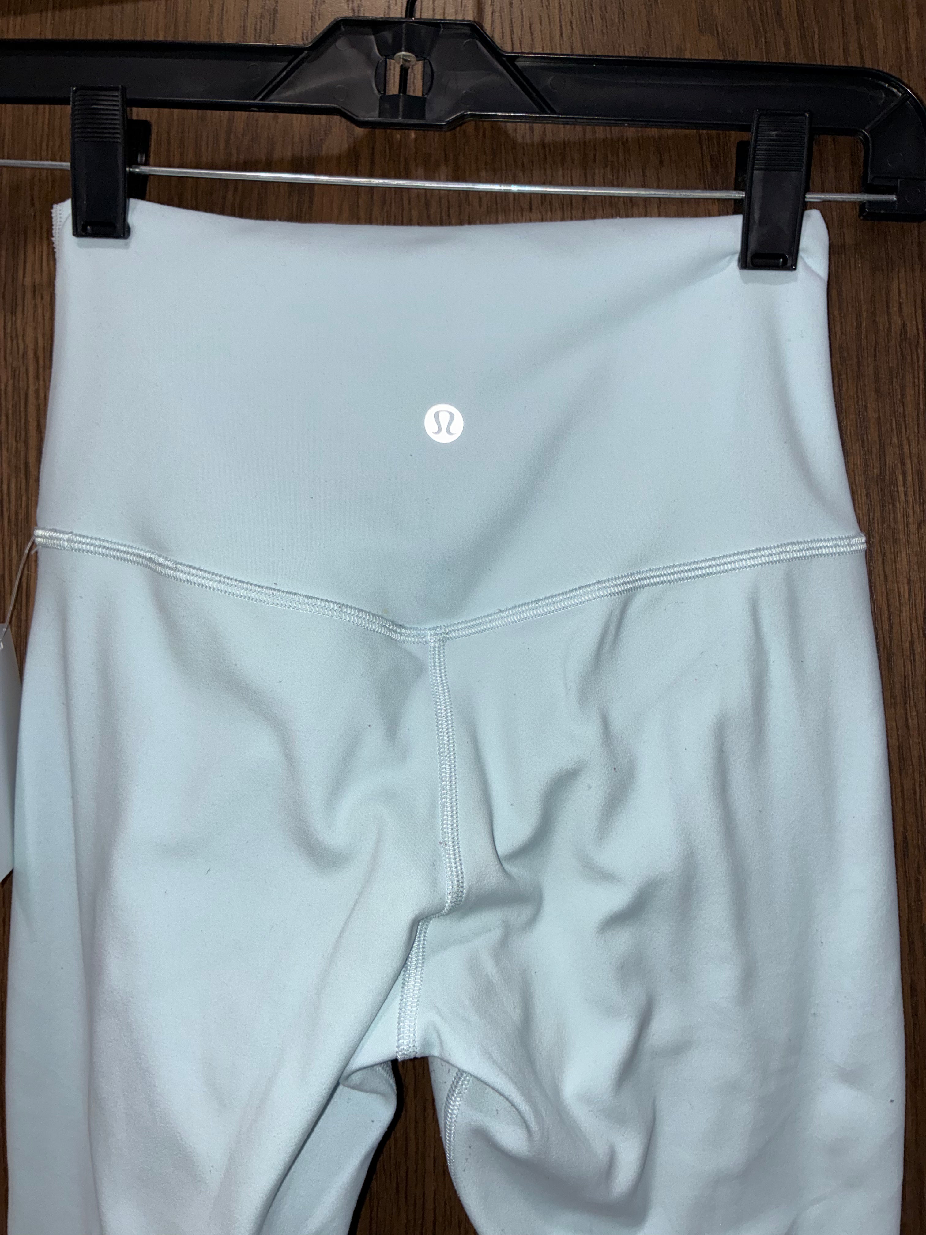 Lululemon Align High Rise Pant 25” Icing Blue Women’s Size 4 Nulu Leggings