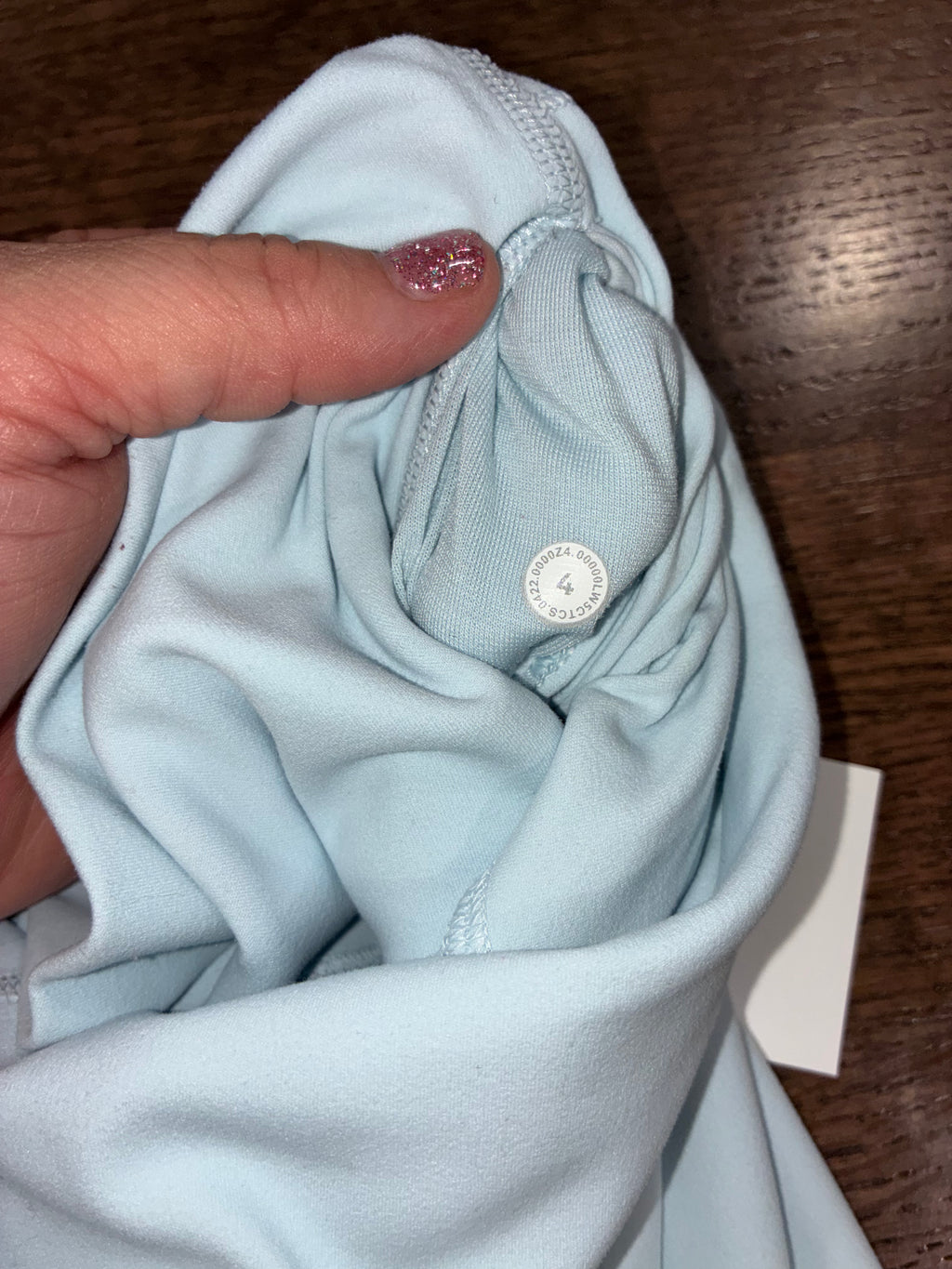 Lululemon Align High Rise Pant 25” Icing Blue Women’s Size 4 Nulu Leggings