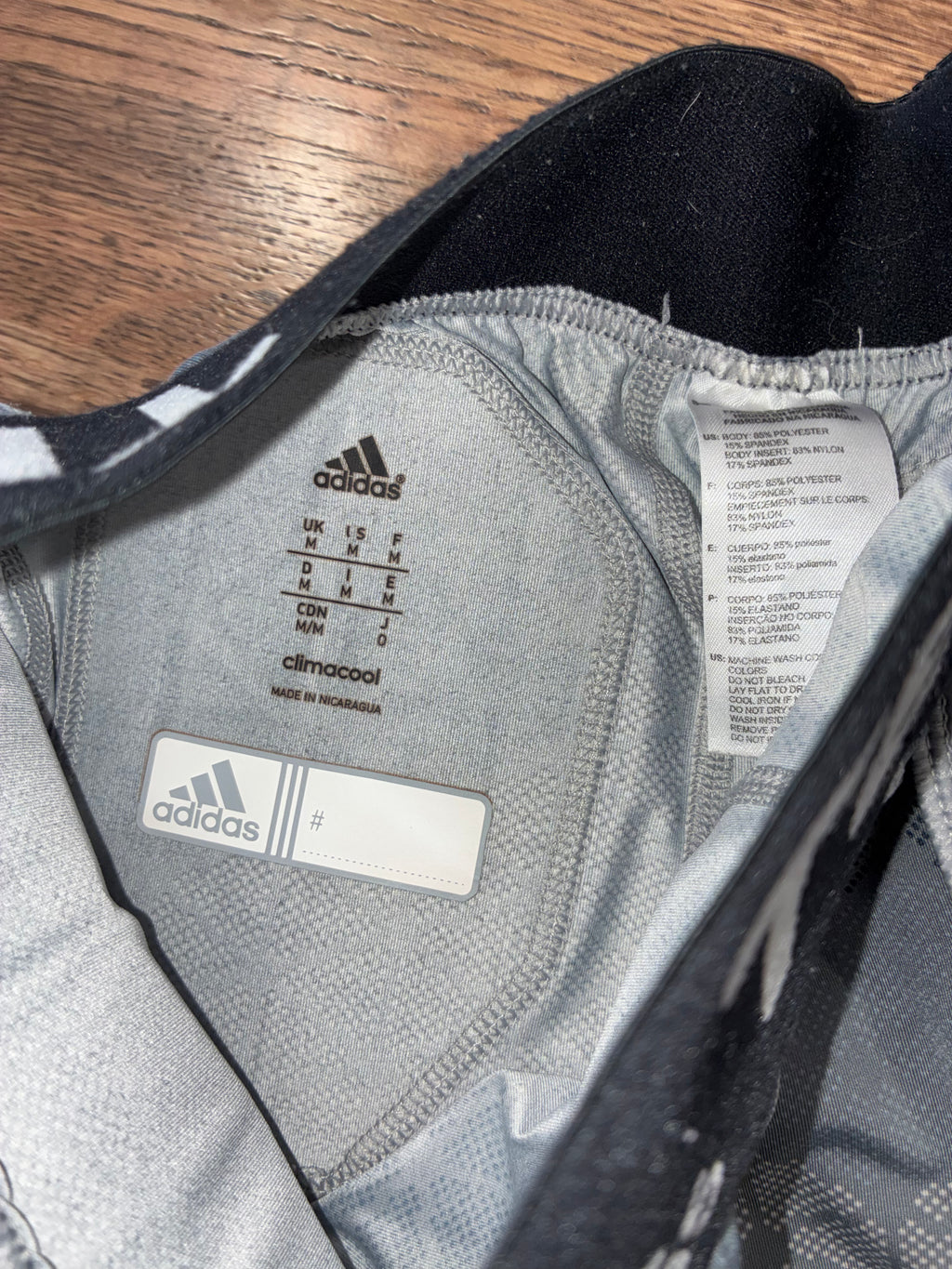 Adidas Men’s Tech Fit Football Padded Girdle Size Medium