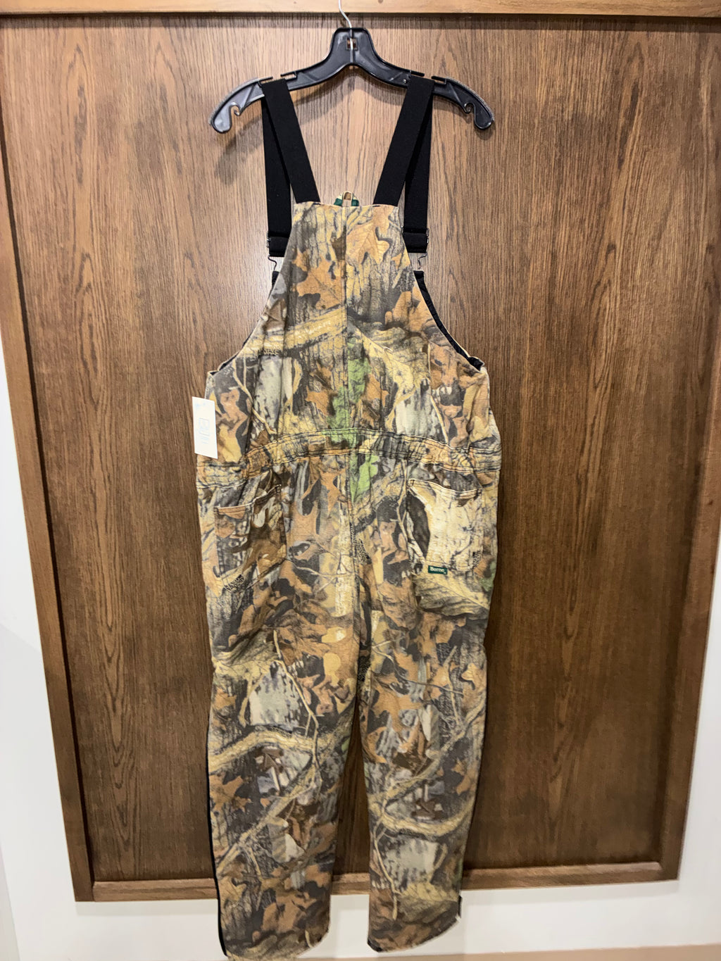 Berne Youth Softstone Realtree Camo Insulated Bib Overalls Youth XL 18/20 Excellent Condition