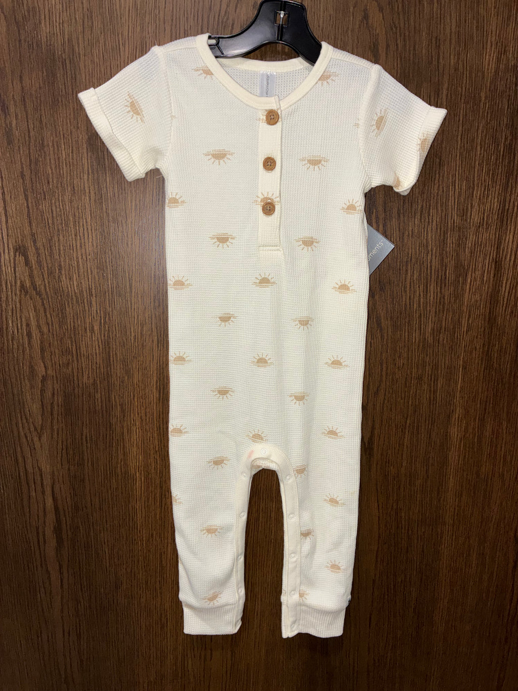Modern Moments Boys Waffle Sun Romper Size 24 Months NWT