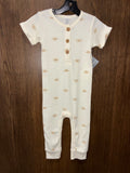 Modern Moments Boys Waffle Sun Romper Size 24 Months NWT
