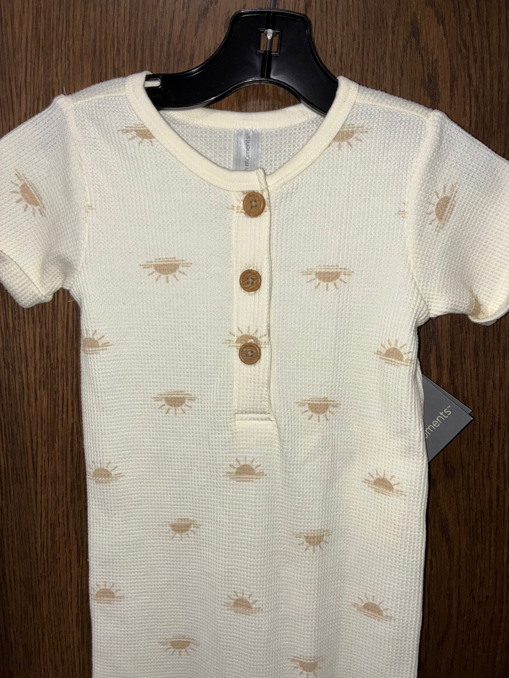 Modern Moments Boys Waffle Sun Romper Size 24 Months NWT