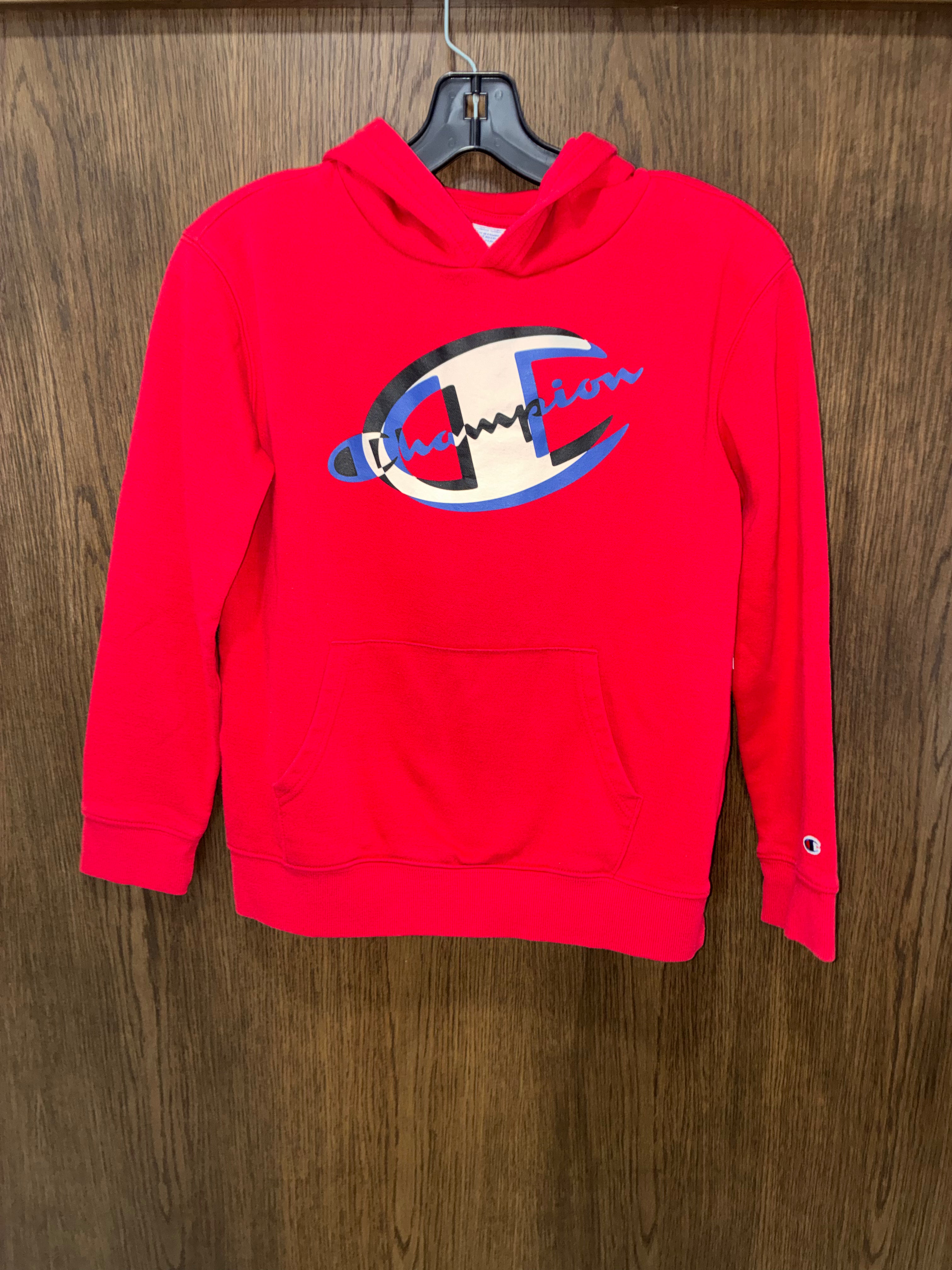 Champion Boys Red Hoodie Size YM 10/12
