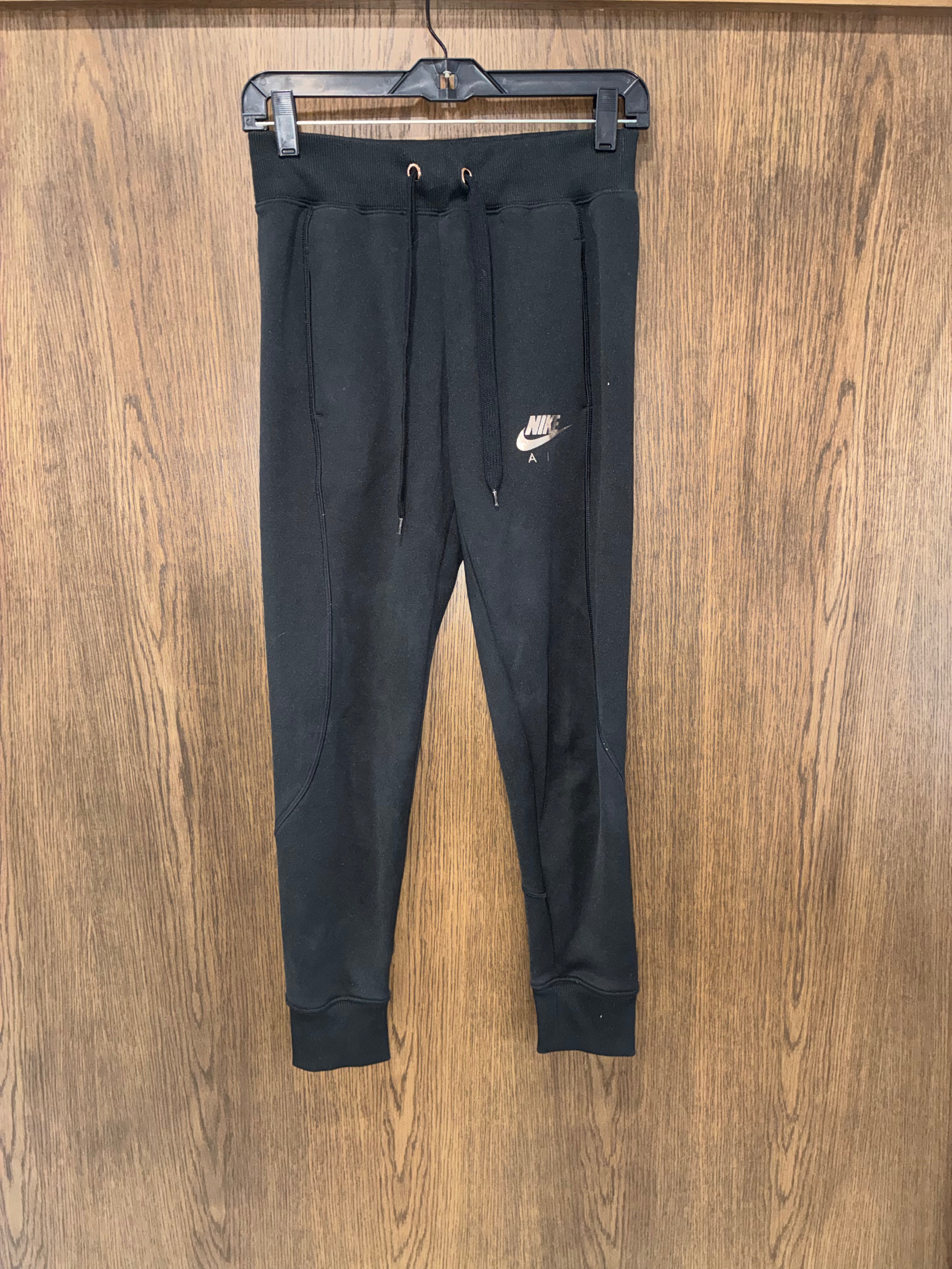 Nike Sportswear Air Joggers Size XS Rose Gold Logo Like New