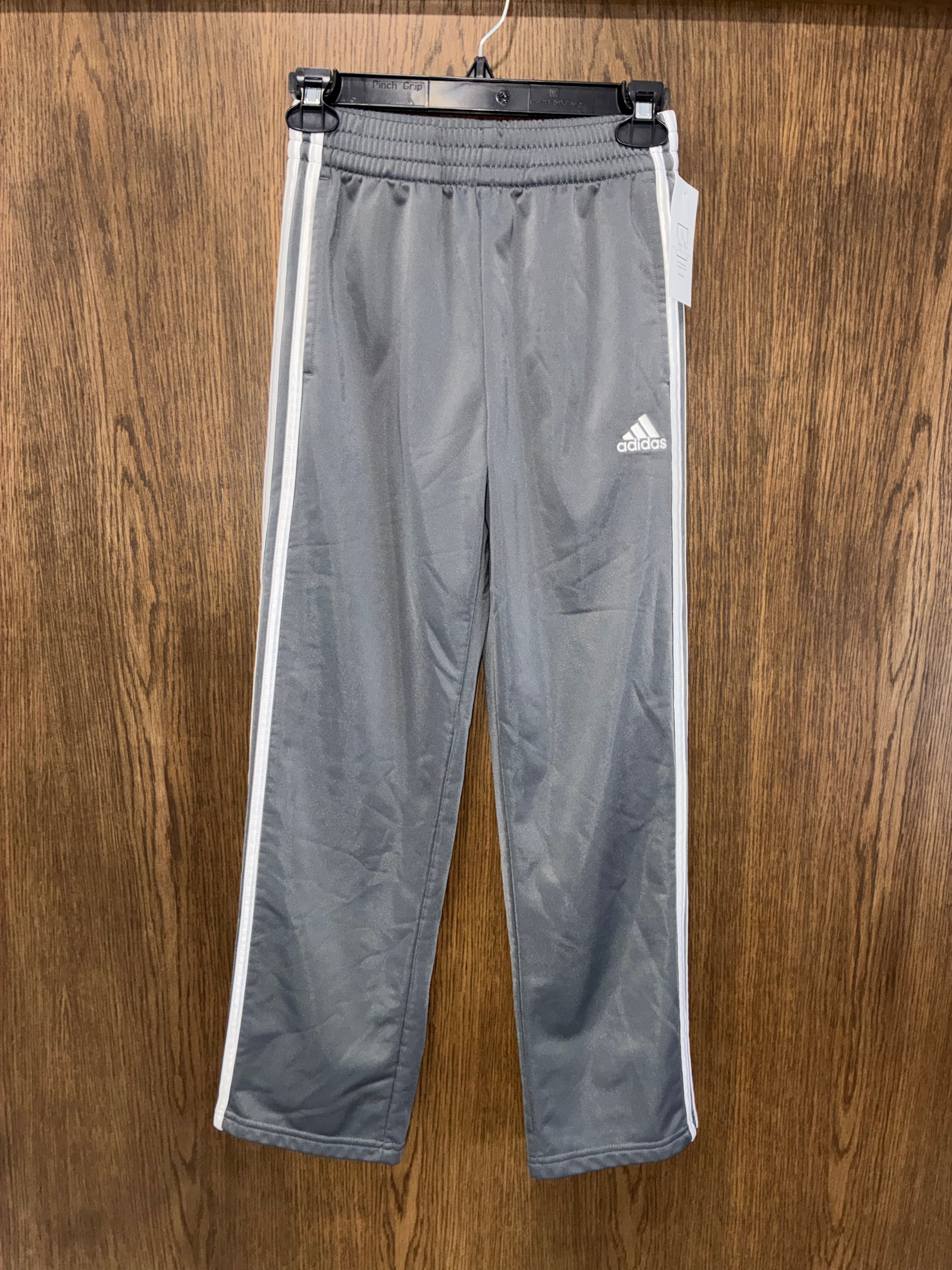 Adidas Boys Two-Stripe Joggers Size YM 10/12