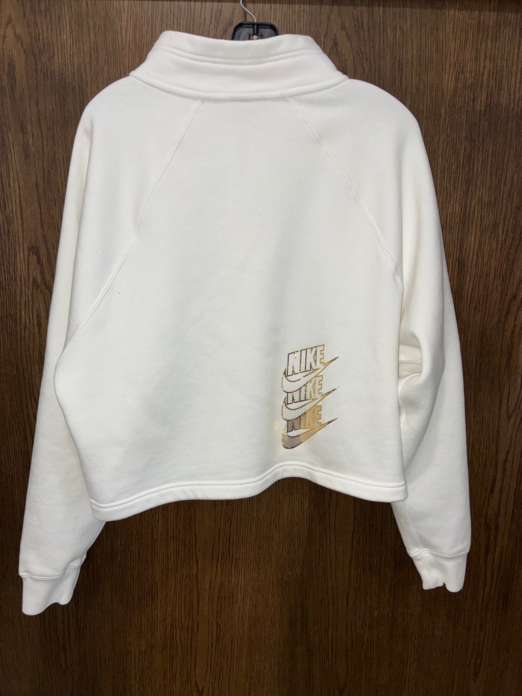 Nike Women’s Sportswear Funnel Neck 1/2 Zip Pullover Size Large NWOT