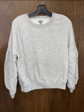 Aerie Bubble Sleeve Crew Neck Sweatshirt Size Small