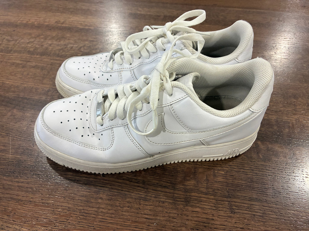 Nike Air Force 1’s Low Sneakers White Size Men’s 9.5