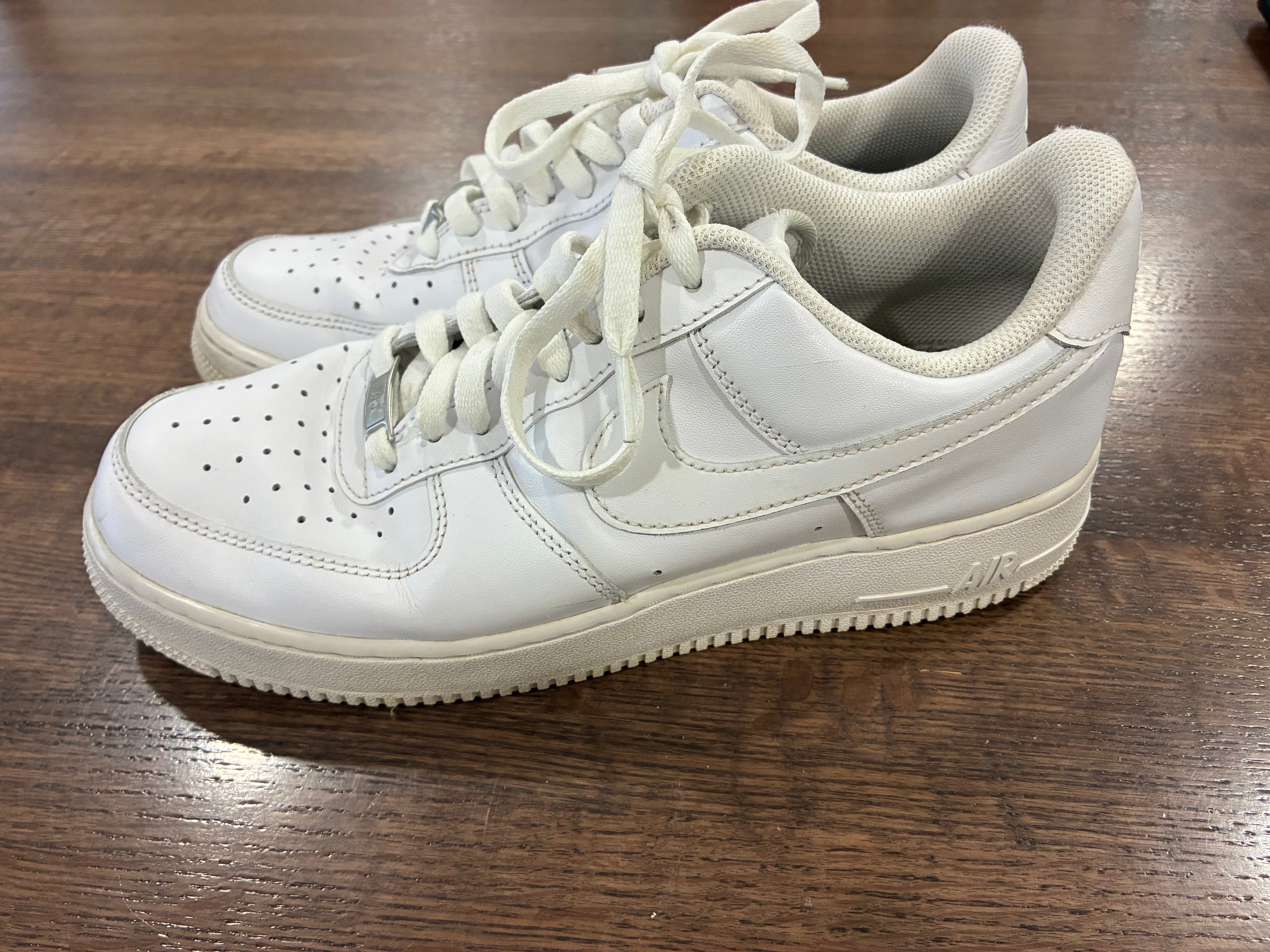 Nike Air Force 1’s Low Sneakers White Size Men’s 9.5