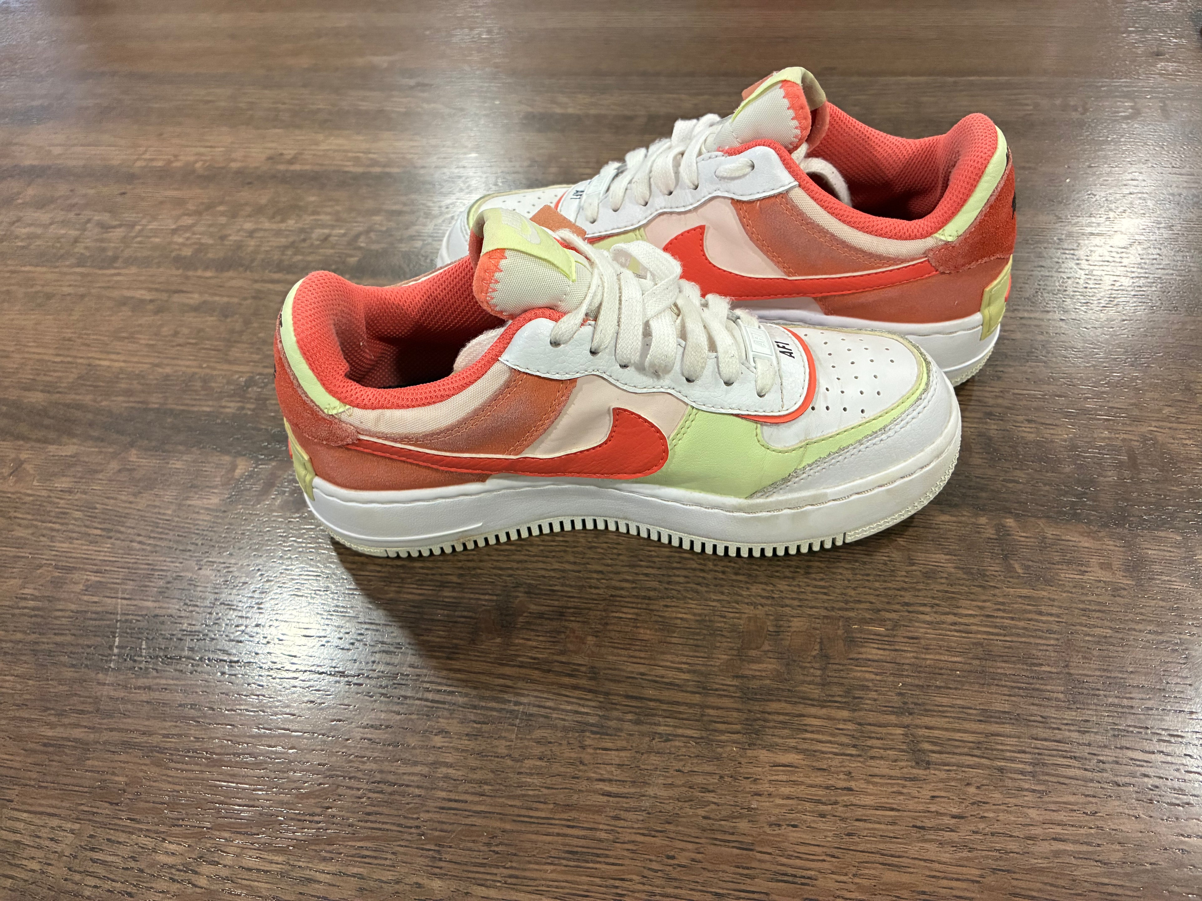 Nike Air Force 1 Shadow “White Magic Ember” Size Women’s 6