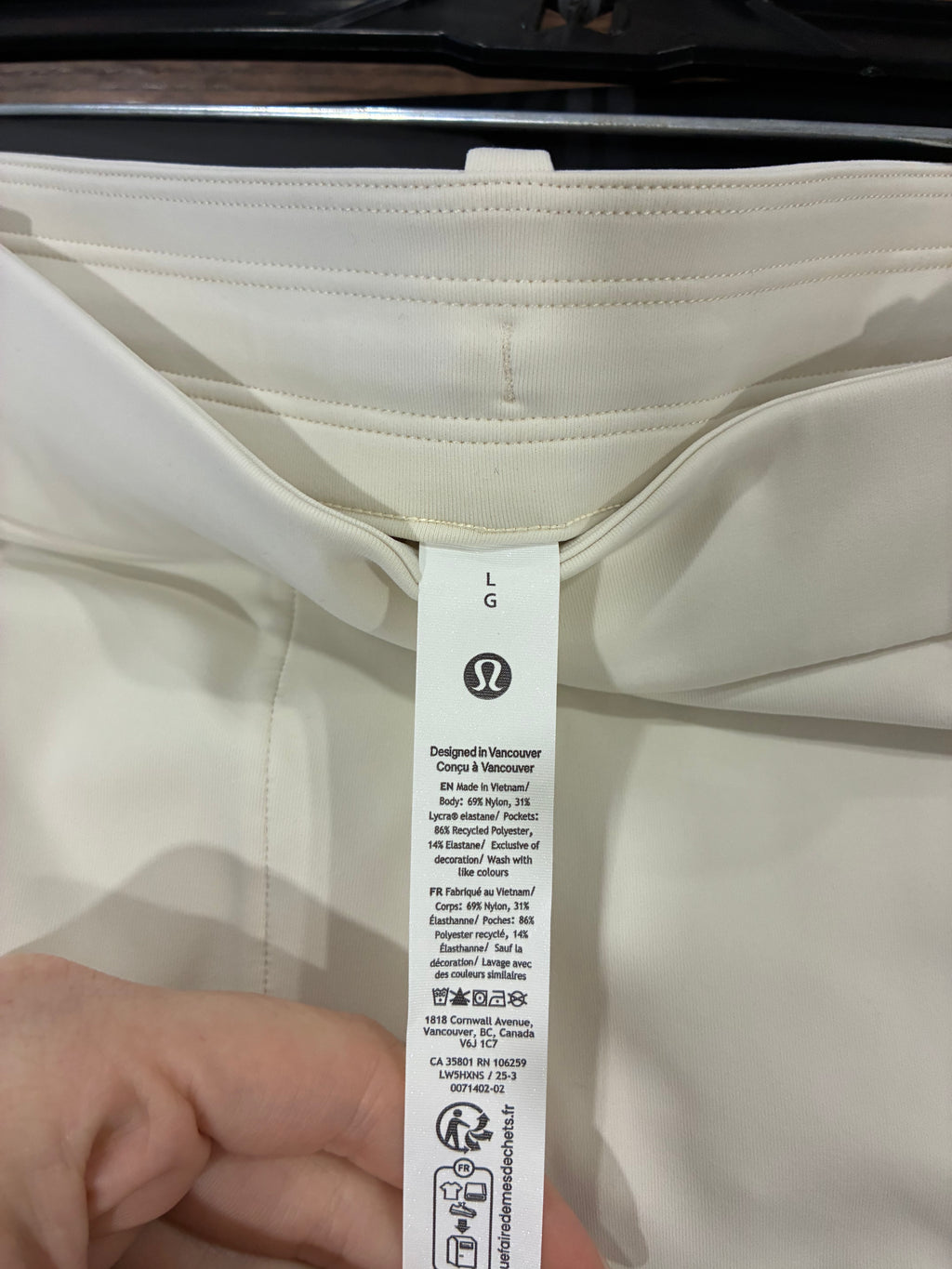 Lululemon Women’s Daydrift Straight-Leg HR Pant Size Large Short NWT