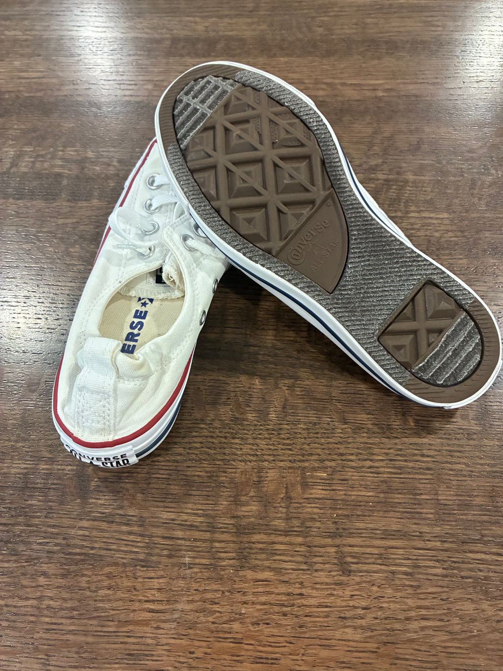 Converse Chuck Taylor All Star Shoreline Women’s Size 7 White Slip On