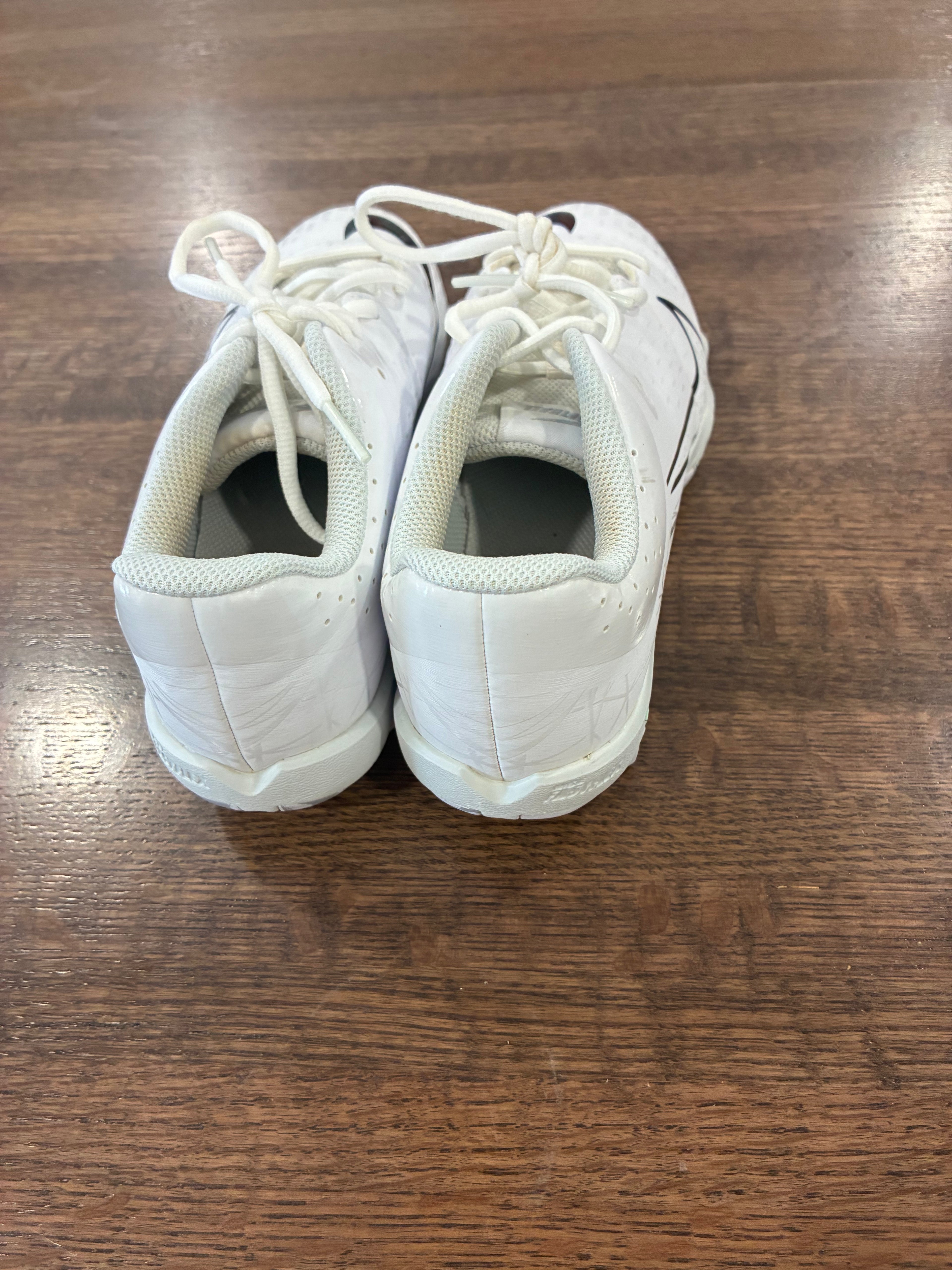 Nike Alpha Huarache Elite 4 Low Baseball Cleats Boys 5.5 White